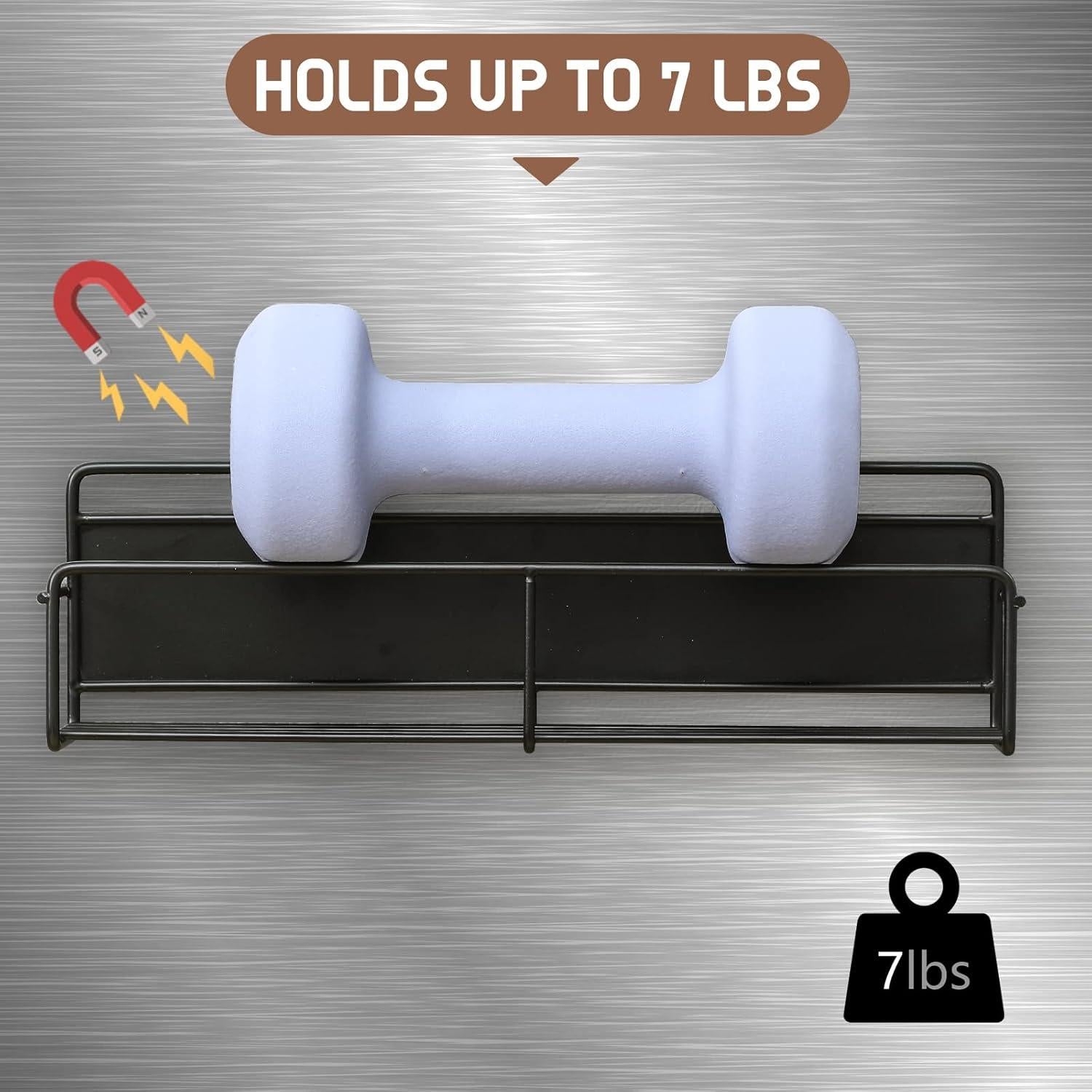 Estante Magnético para Especias VITEVER, 4 Tarros de Vidrio