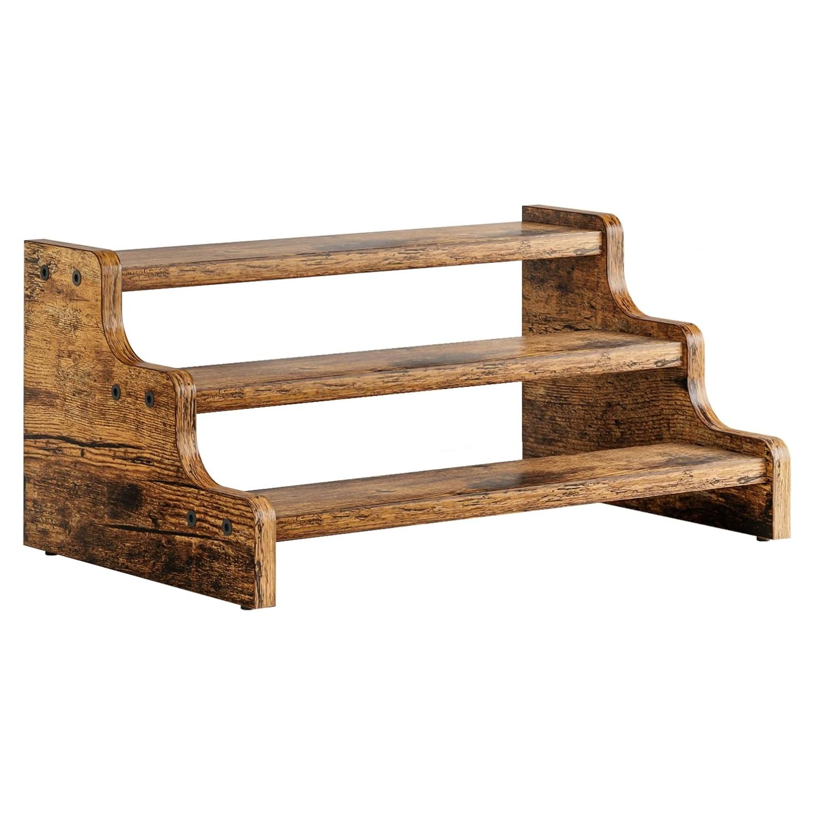 Estante de Especias KLM de 3 Niveles en Madera 35 cm