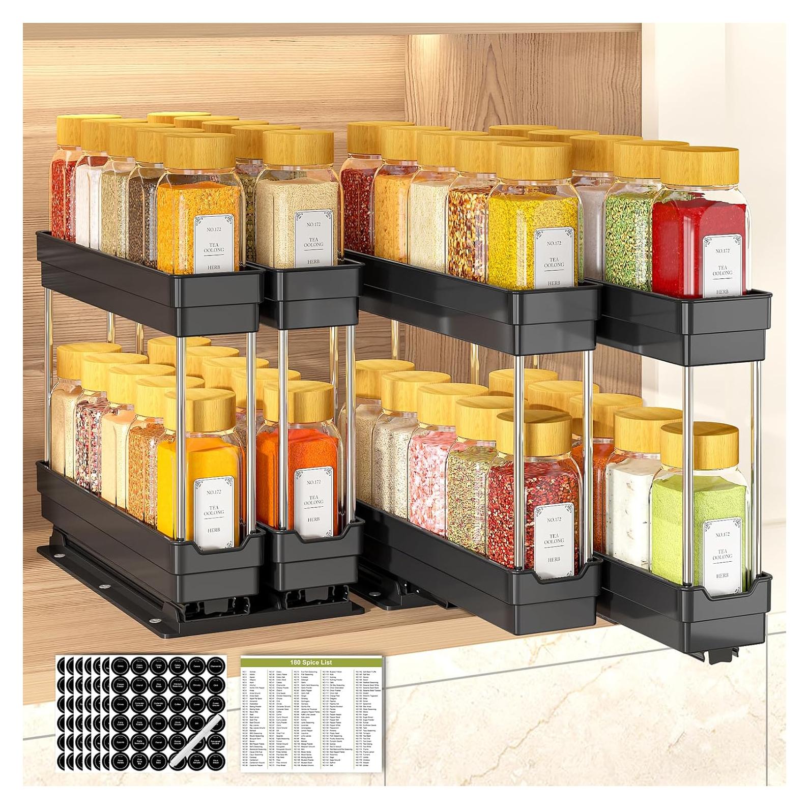 Organizador de Especias Extraíble CANTAMI 2 Paquetes 5.3x10.7x10 cm