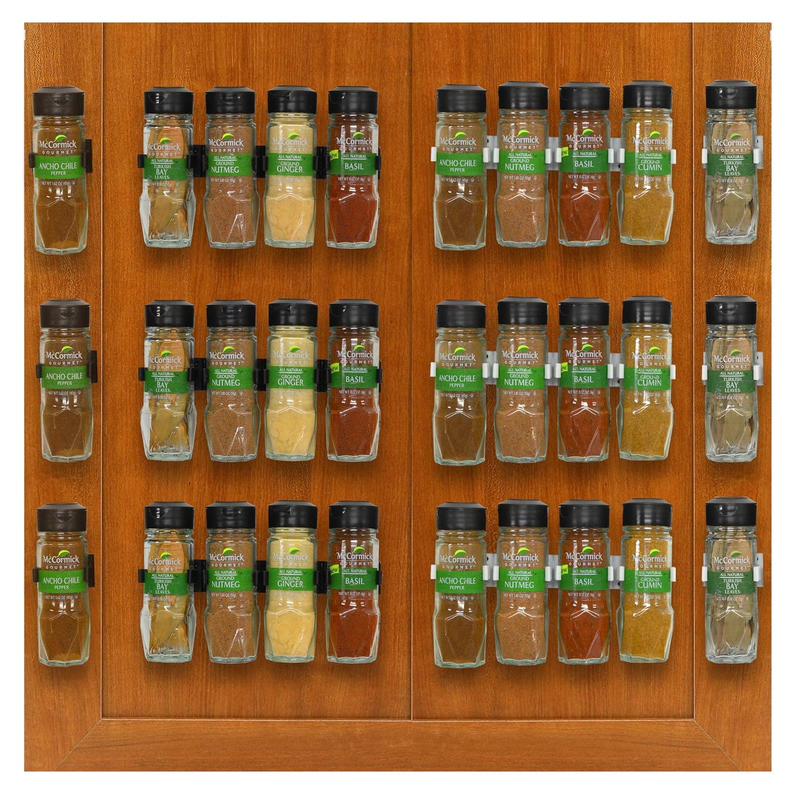 Soporte de gabinete para especias Simple Houseware 6 tiras