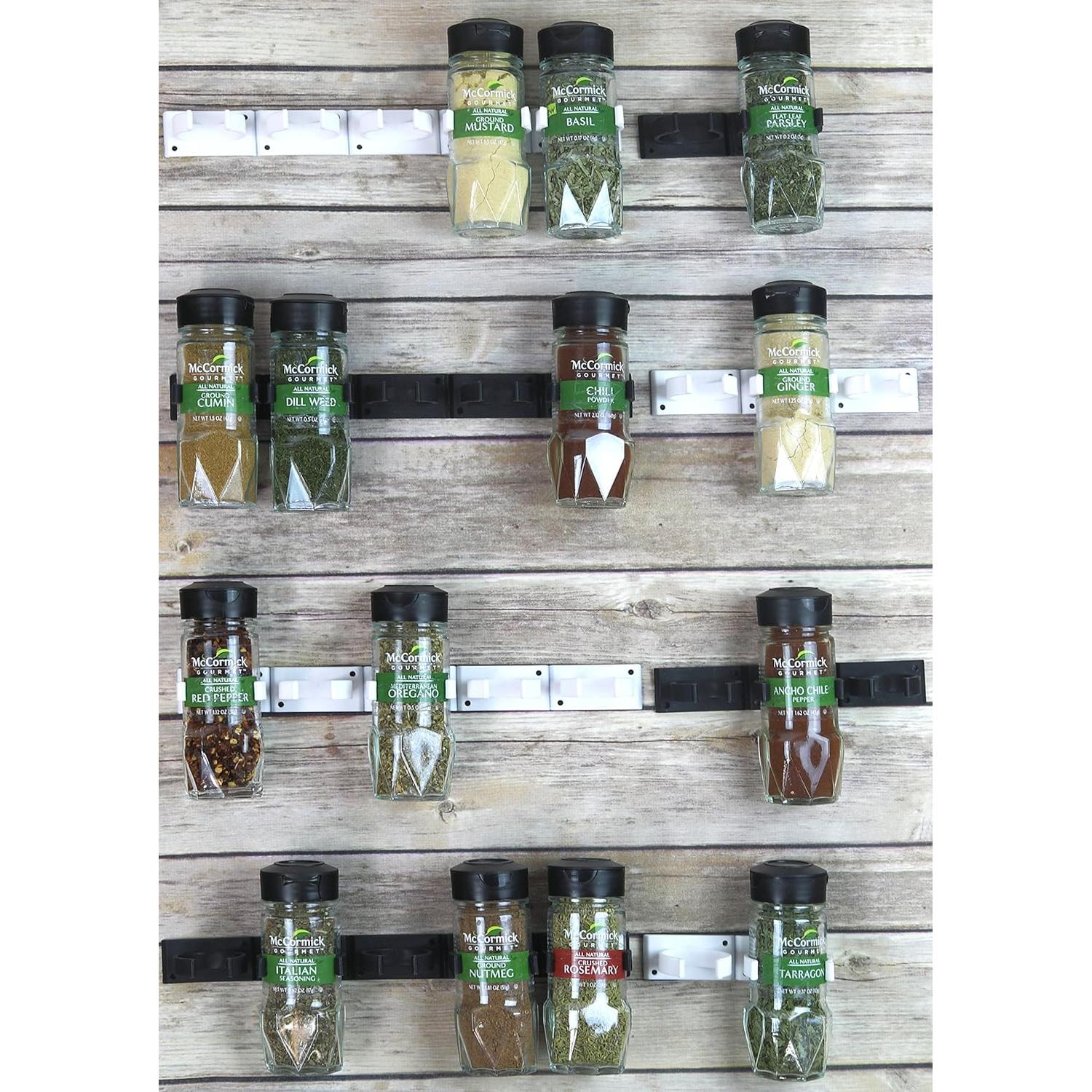 Soporte de gabinete para especias Simple Houseware 6 tiras