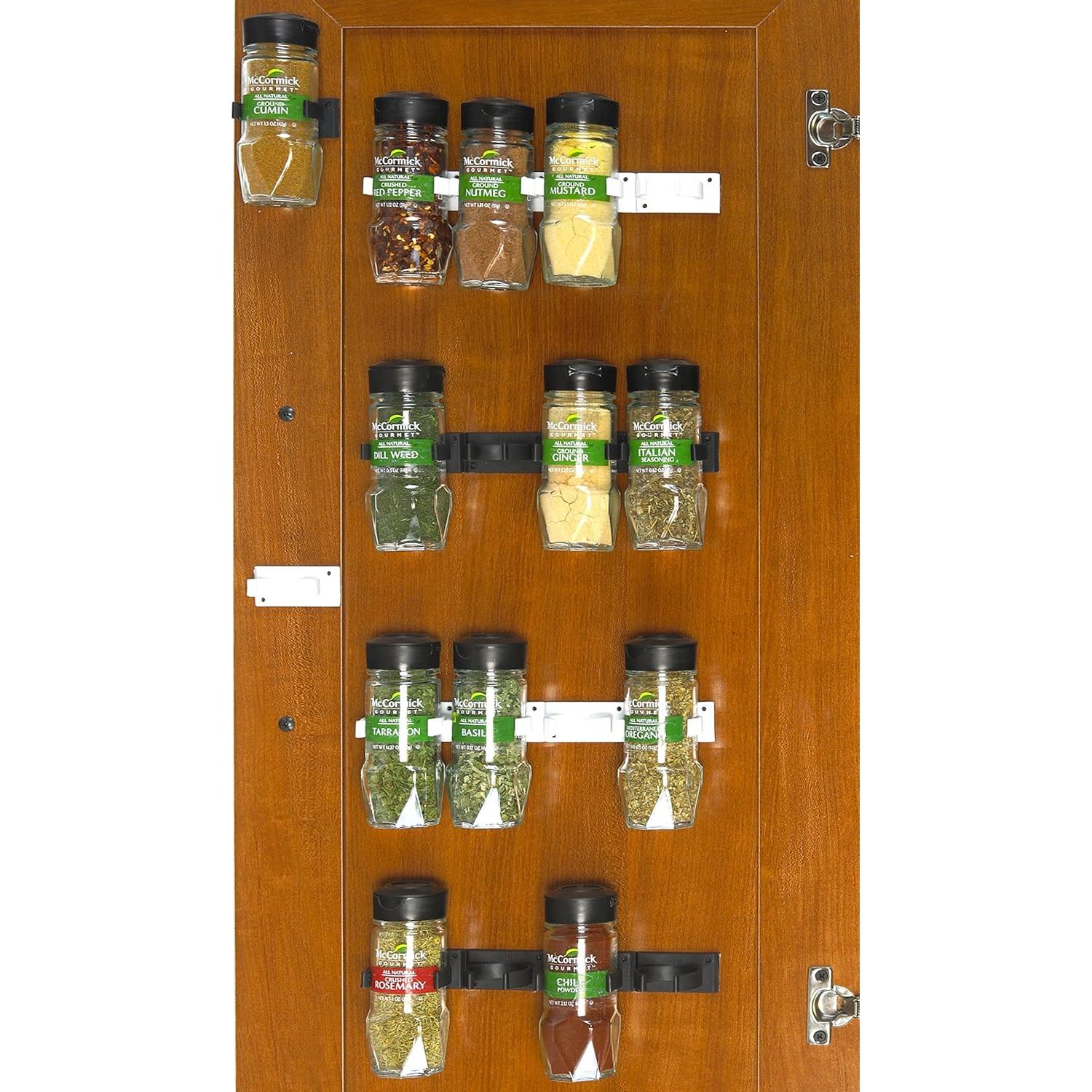 Soporte de gabinete para especias Simple Houseware 6 tiras