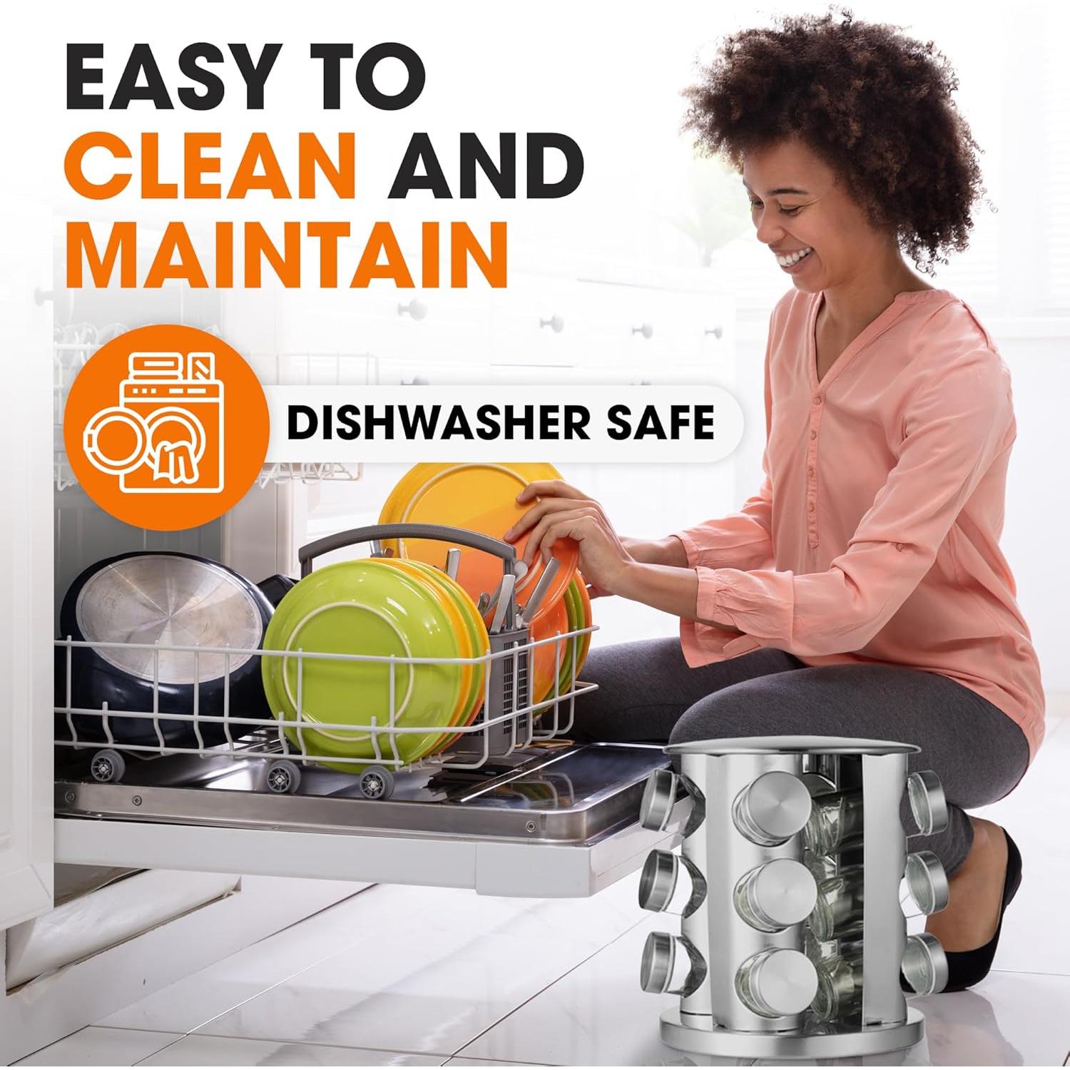 Soporte Giratorio para Especias Cheer Collection 12 Tarros