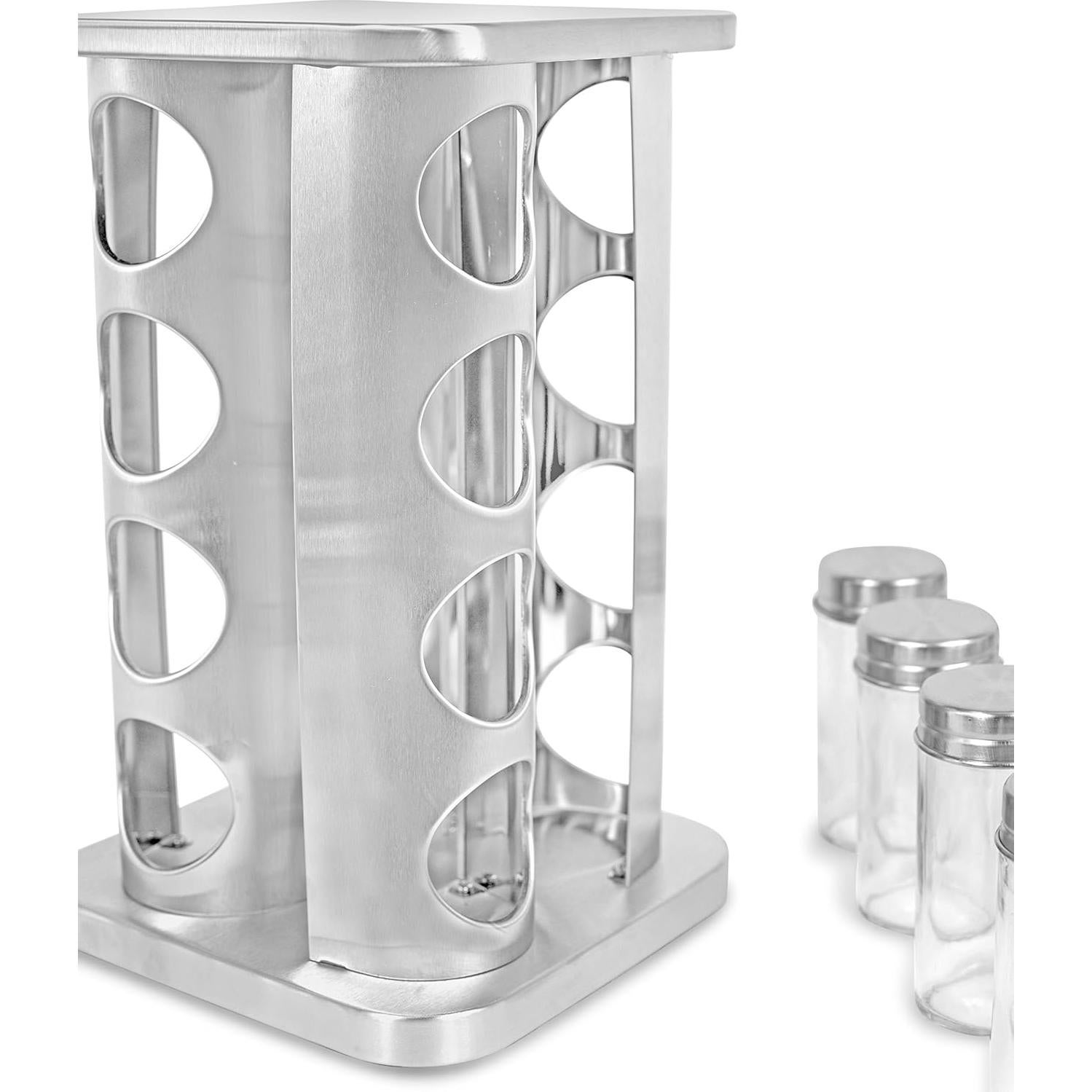 Soporte Giratorio para Especias Mejor de Internet 16 Tarros