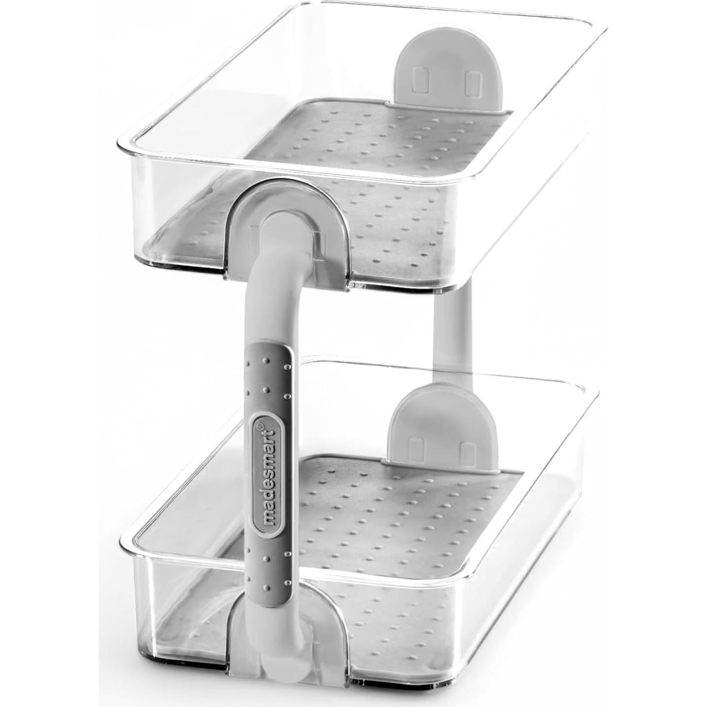 Organizador de Especias Madesmart 2 Niveles Gris 181g