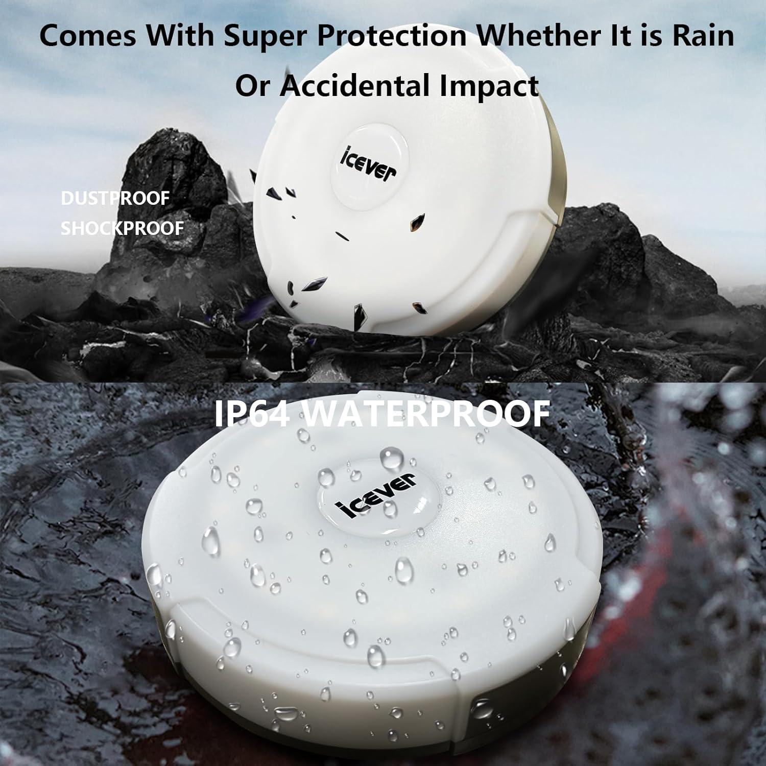 Luz de Camping LED Icever 10M Recargable Impermeable