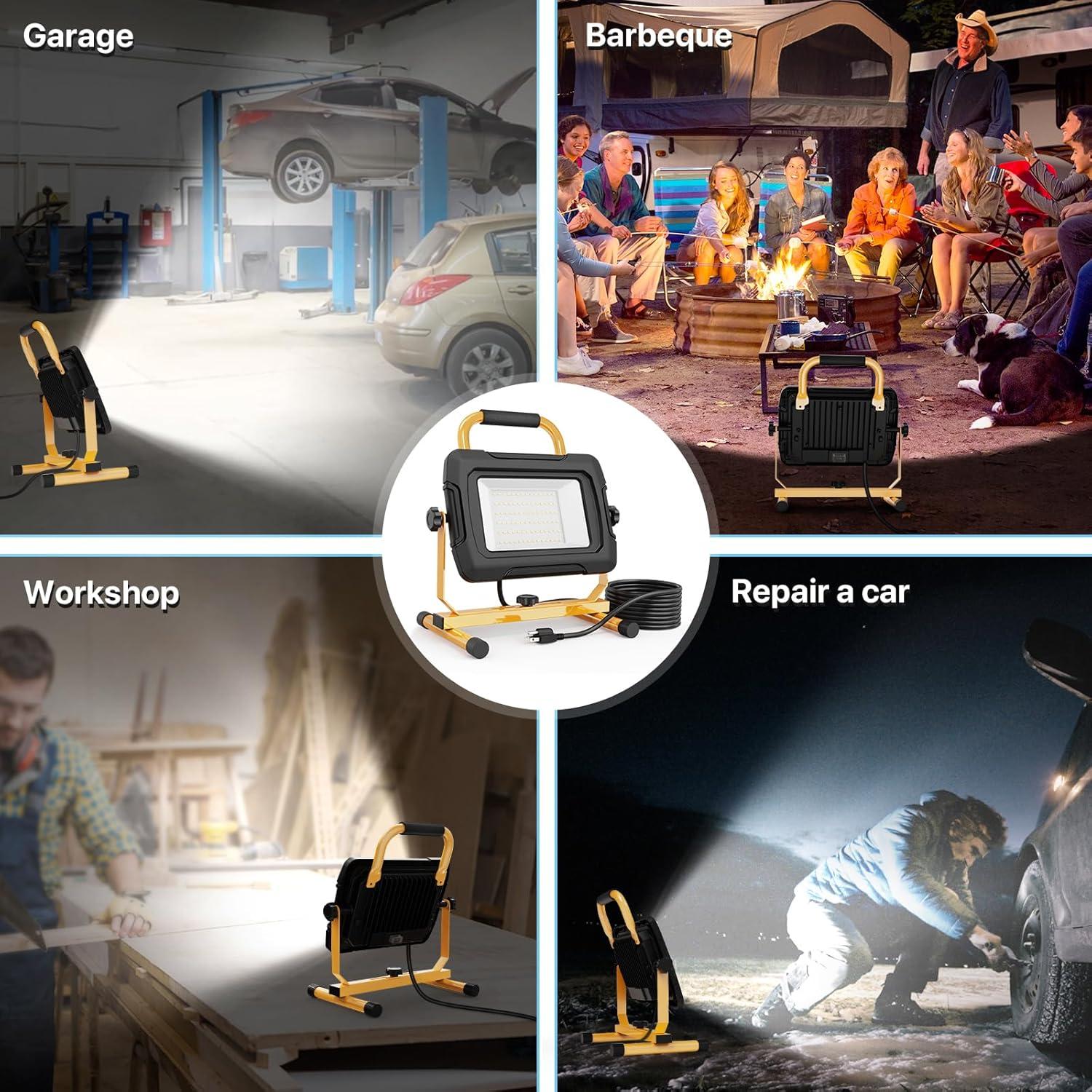 Luz de Trabajo LED HYPERLITE 50W 5000 Lúmenes Impermeable