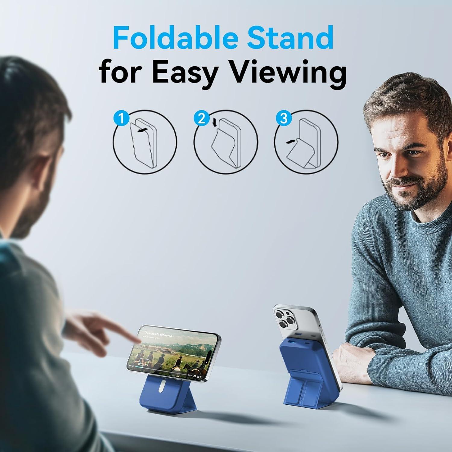 Banco de Poder Magnético 10000mAh Anshi Shengying Carga Rápida