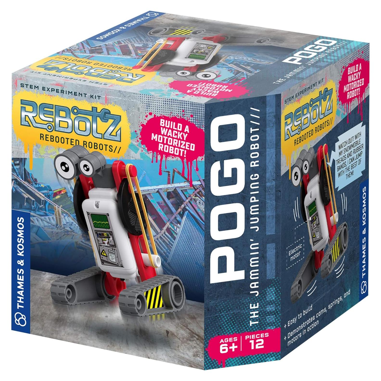 Robot Saltarín Jammin' Thames & Kosmos Pogo | 10 cm