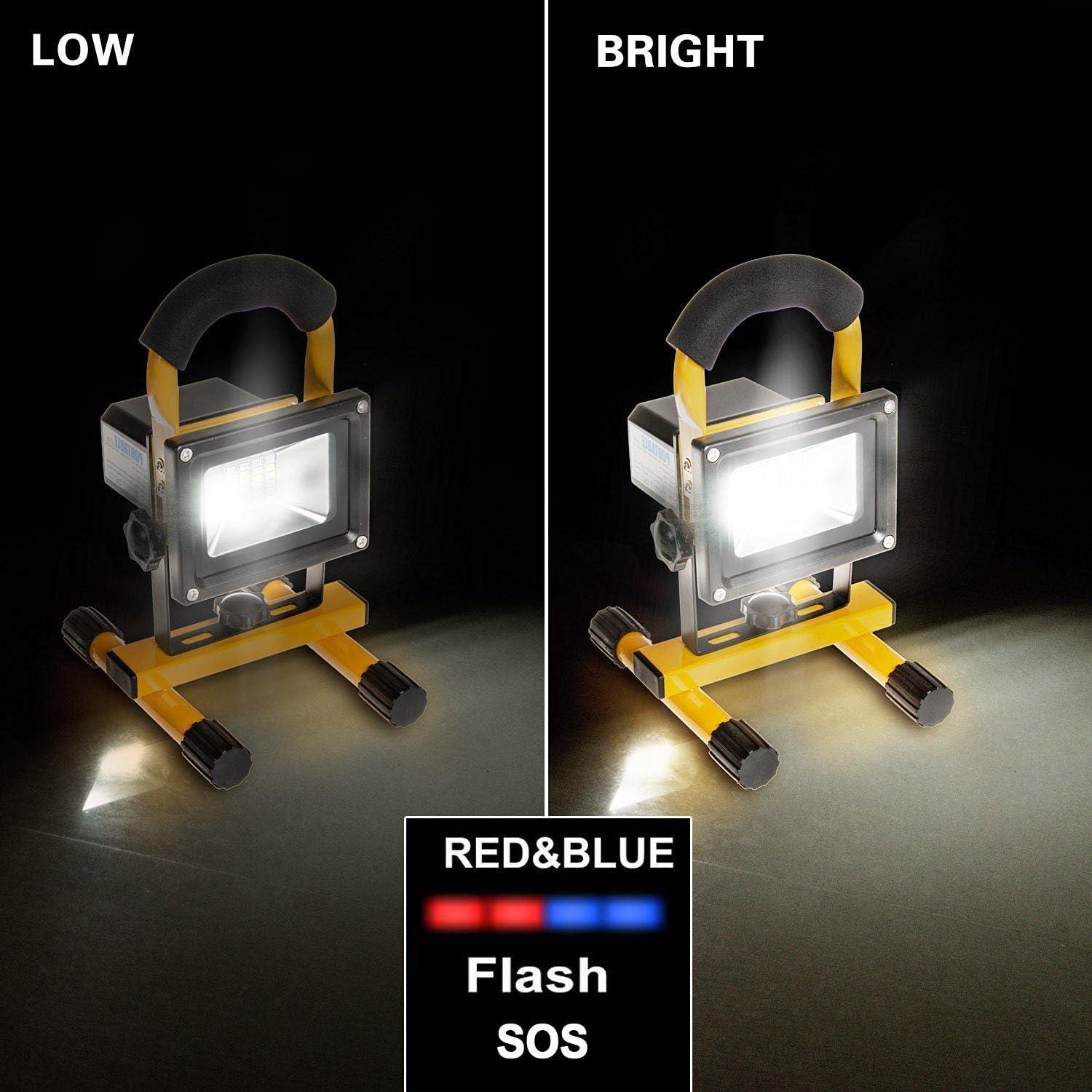 Luz de Trabajo LED Recargable OTYTY W804 30W IP65 Portátil