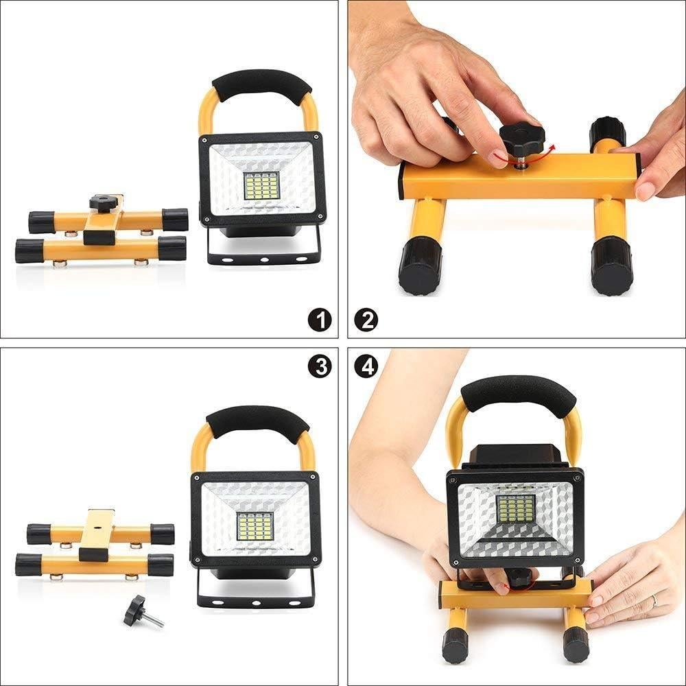 Luz de Trabajo LED Recargable OTYTY W804 30W IP65 Portátil