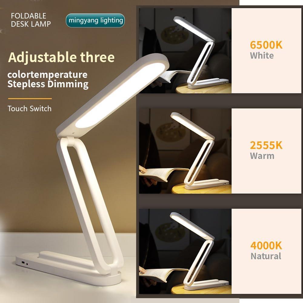 Lámpara de Escritorio LED Plegable MY-7901, 2400mAh, 3 Modos