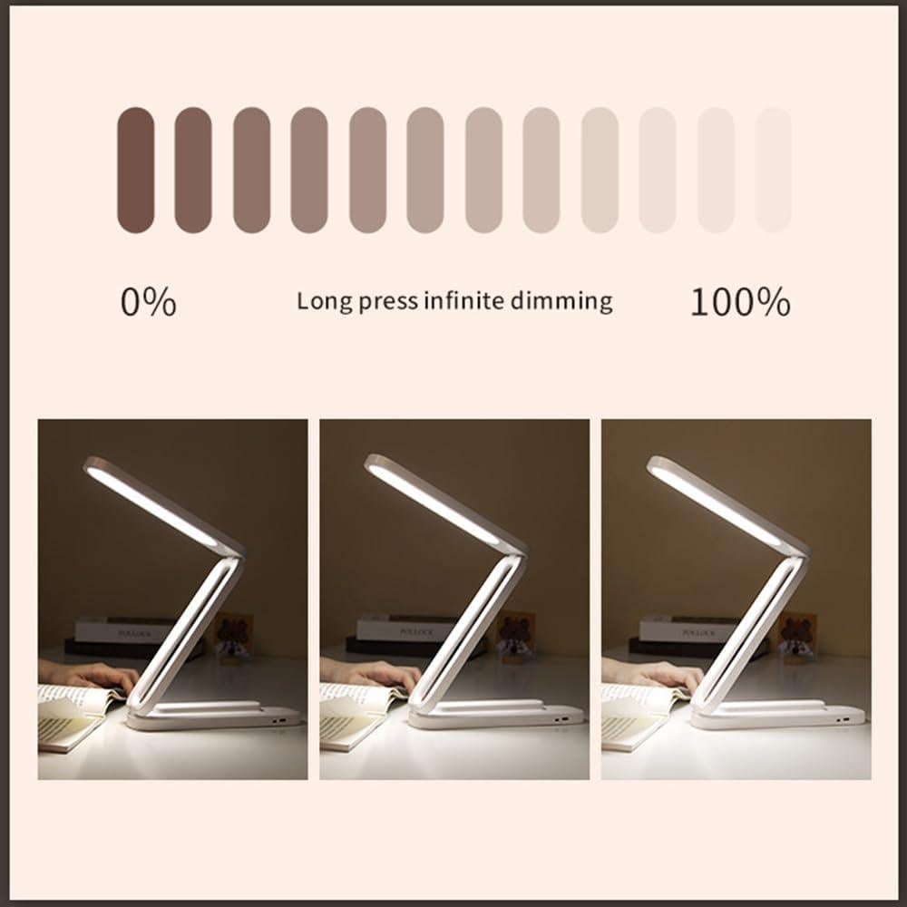Lámpara de Escritorio LED Plegable MY-7901, 2400mAh, 3 Modos
