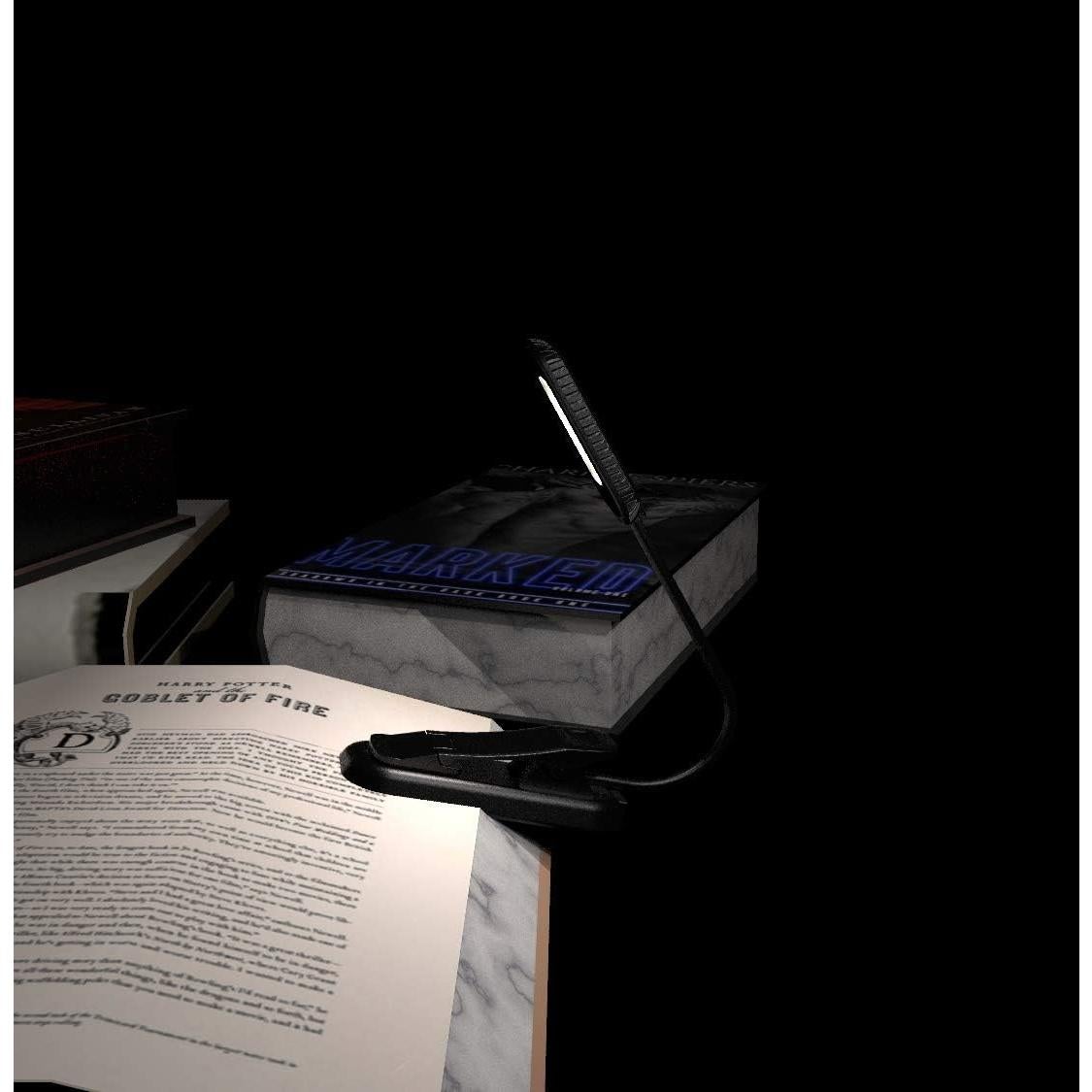 Luz de Libro Recargable USB PERFECTDAY 12 LED 3 Brillos