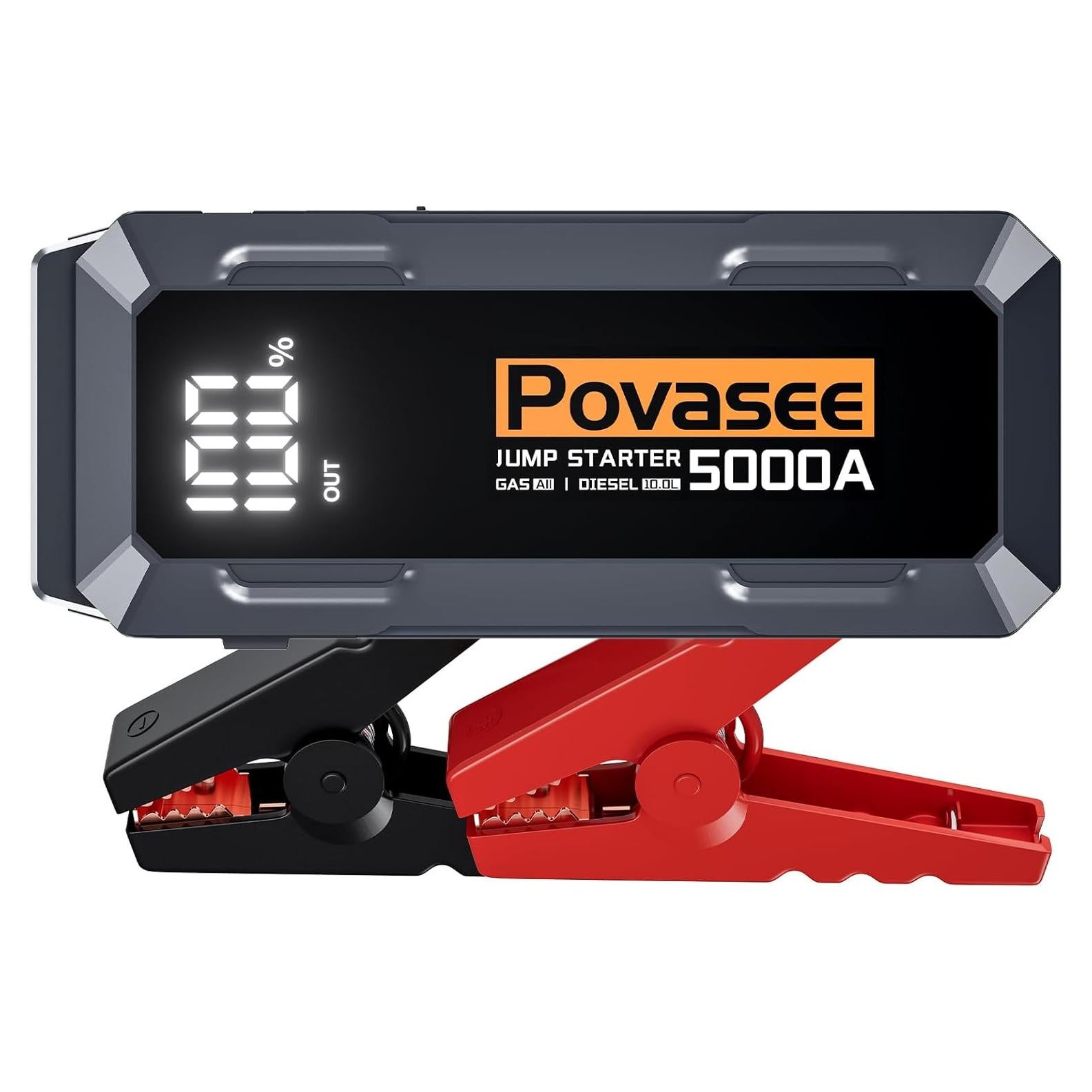Arrancador de Batería Portátil Povasee A40 5000A 12V