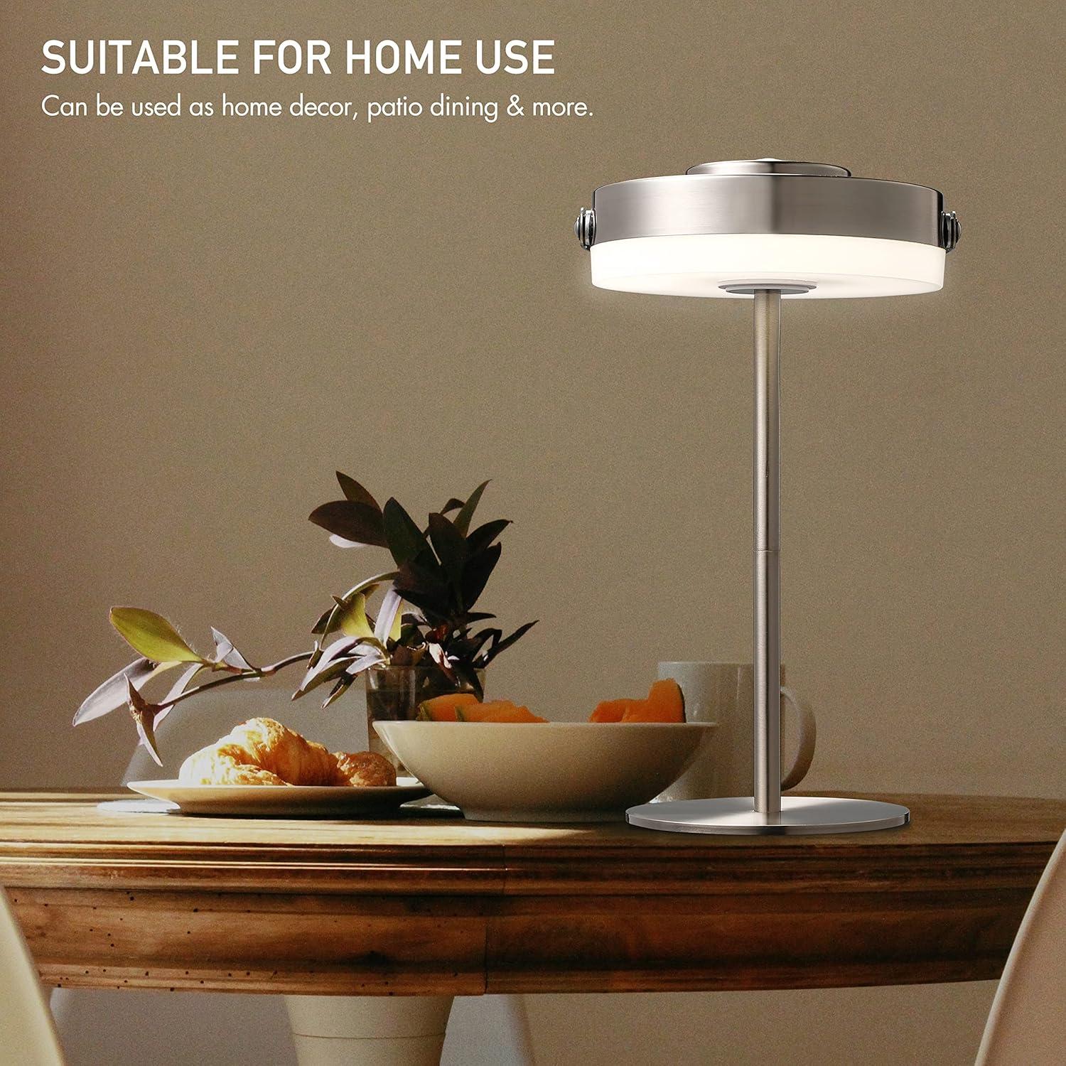 Lámpara LED Portátil O'Bright Thurlow, Batería Recargable, IP44