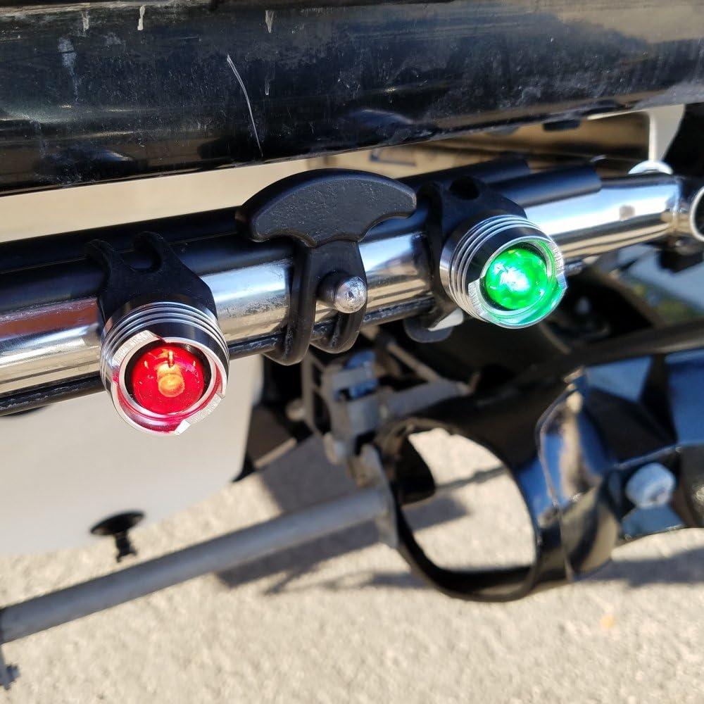 Luces LED de Seguridad Bright Eyes para Barcos - Rojo y Verde