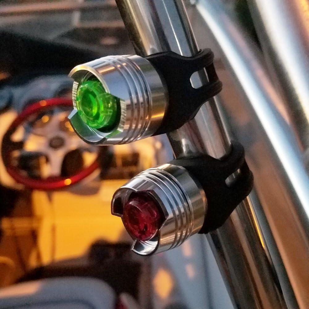 Luces LED de Seguridad Bright Eyes para Barcos - Rojo y Verde