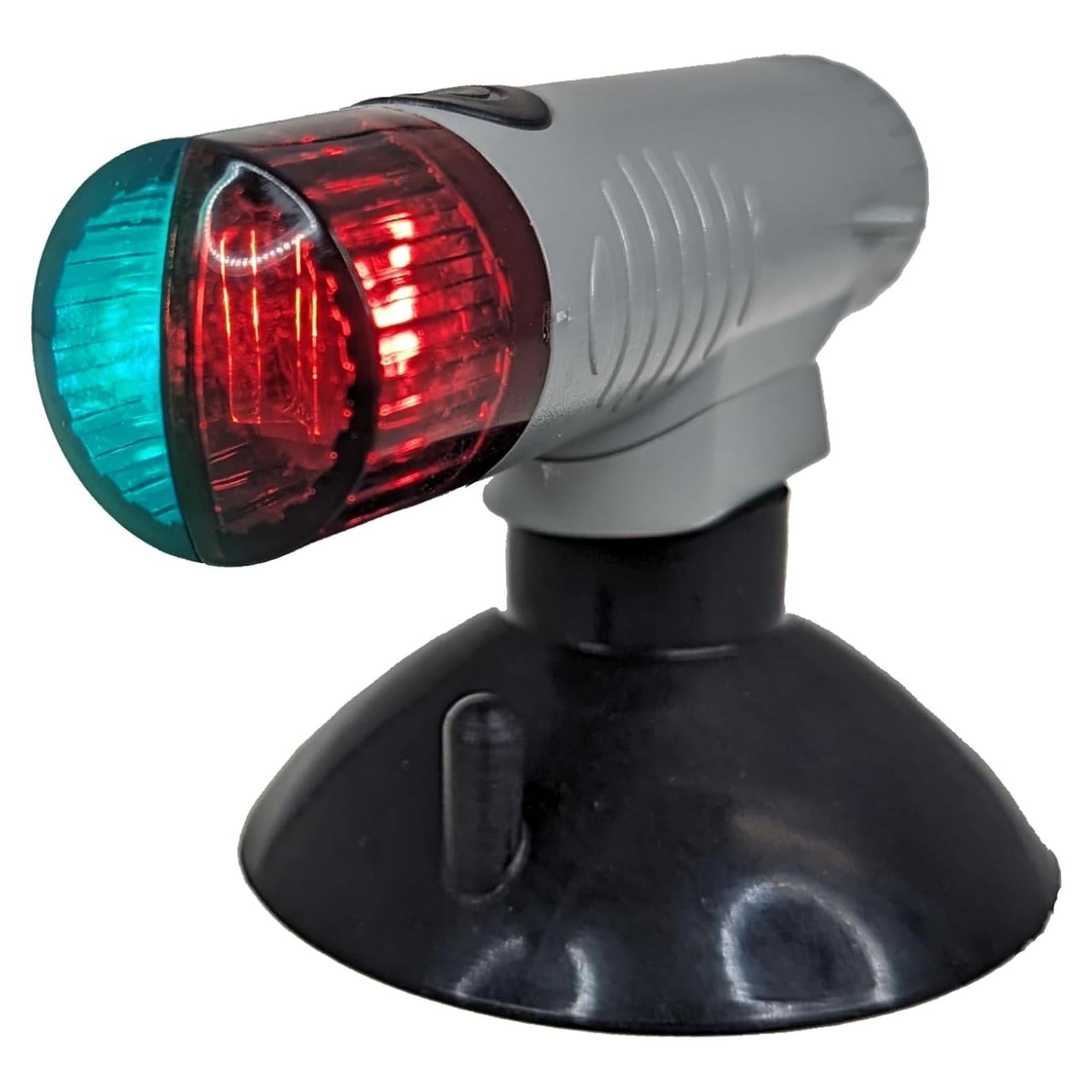 Luz de Proa LED Pactrade Marine Roja Verde Portátil 163g