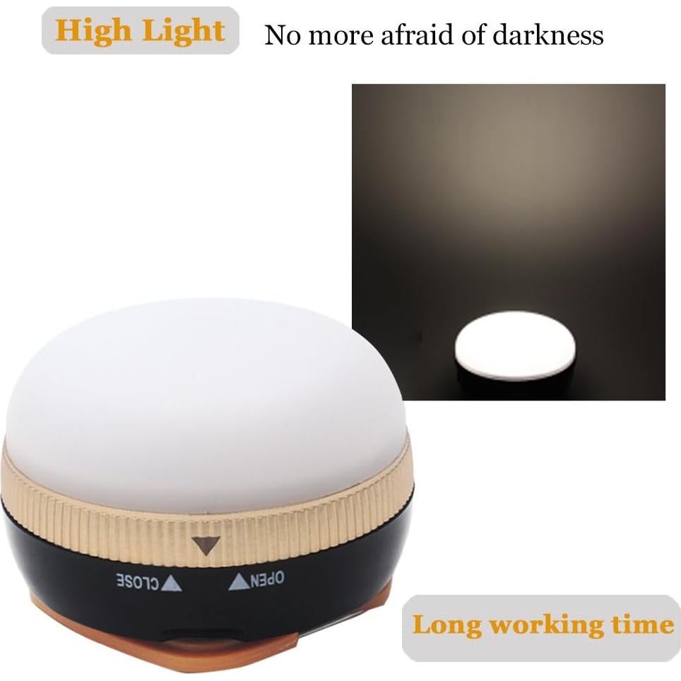 Paquete de 2 Linternas LED Portátiles AuKvi 5 Modos