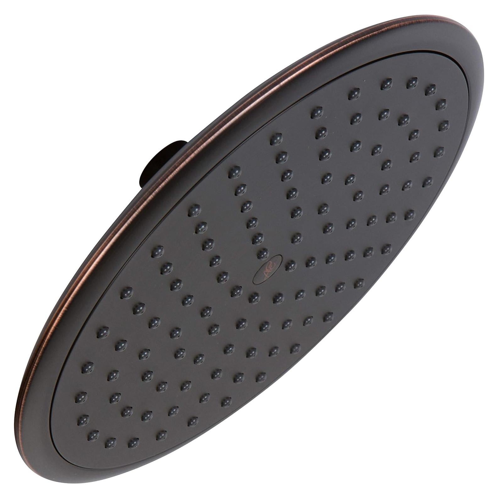 Cabezal de Ducha de Lluvia Aqua Elegante 9" Bronce Aceitado