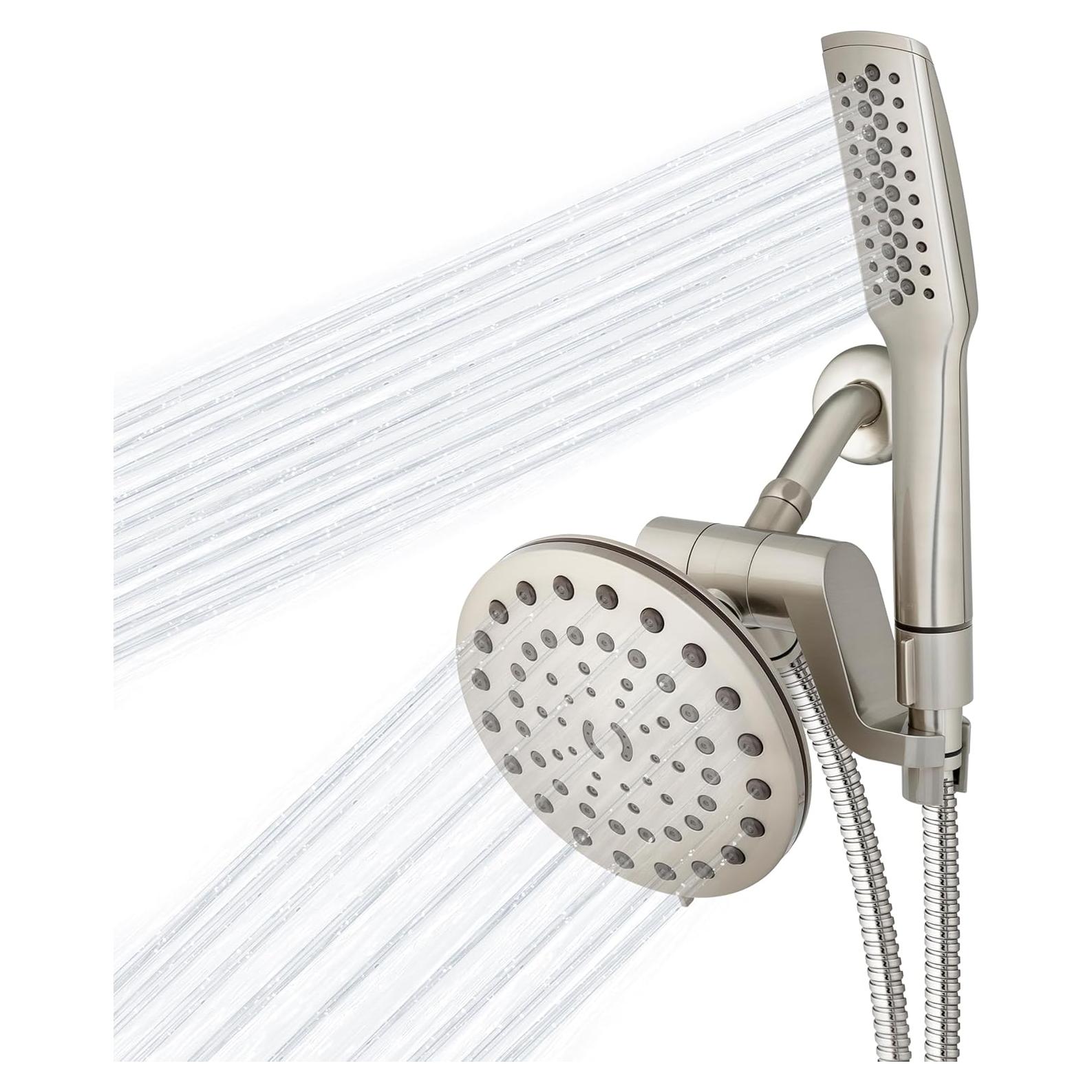 Combo Ducha Lluvia y Varita Pulsante Waterpik 12 Modos