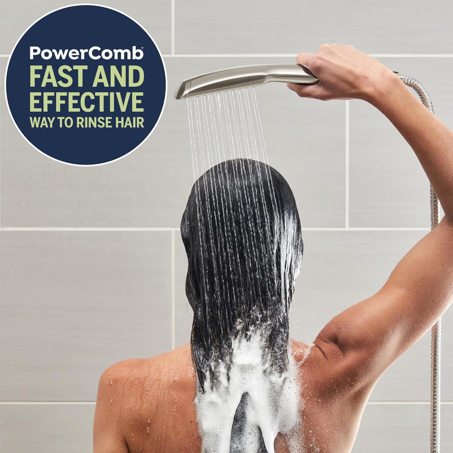 Combo Ducha Lluvia y Varita Pulsante Waterpik 12 Modos