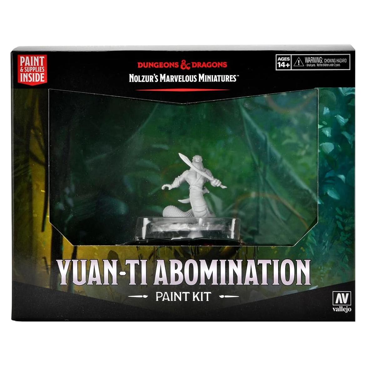 Kit de Pintura D&D Abominación Yuan-ti con 12 Pinturas