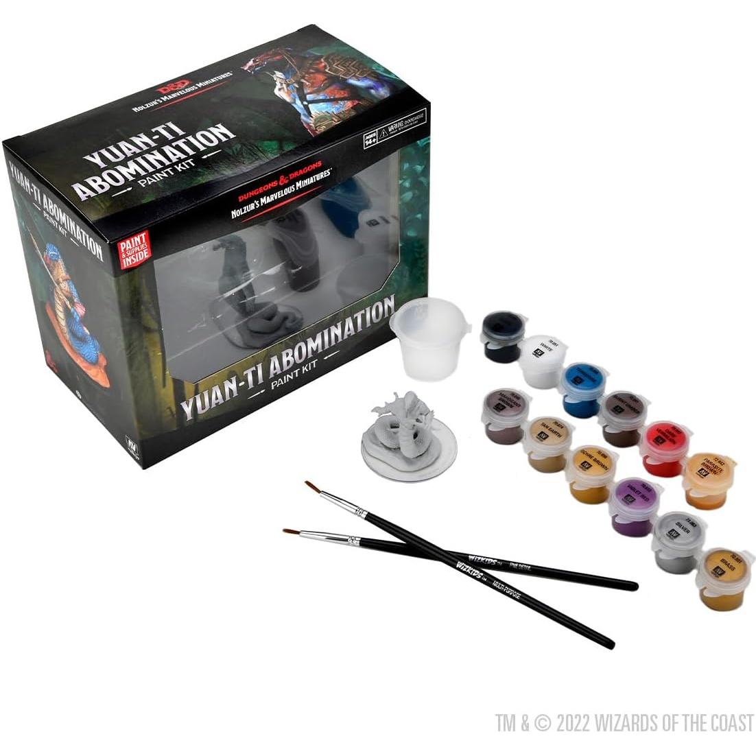 Kit de Pintura D&D Abominación Yuan-ti con 12 Pinturas