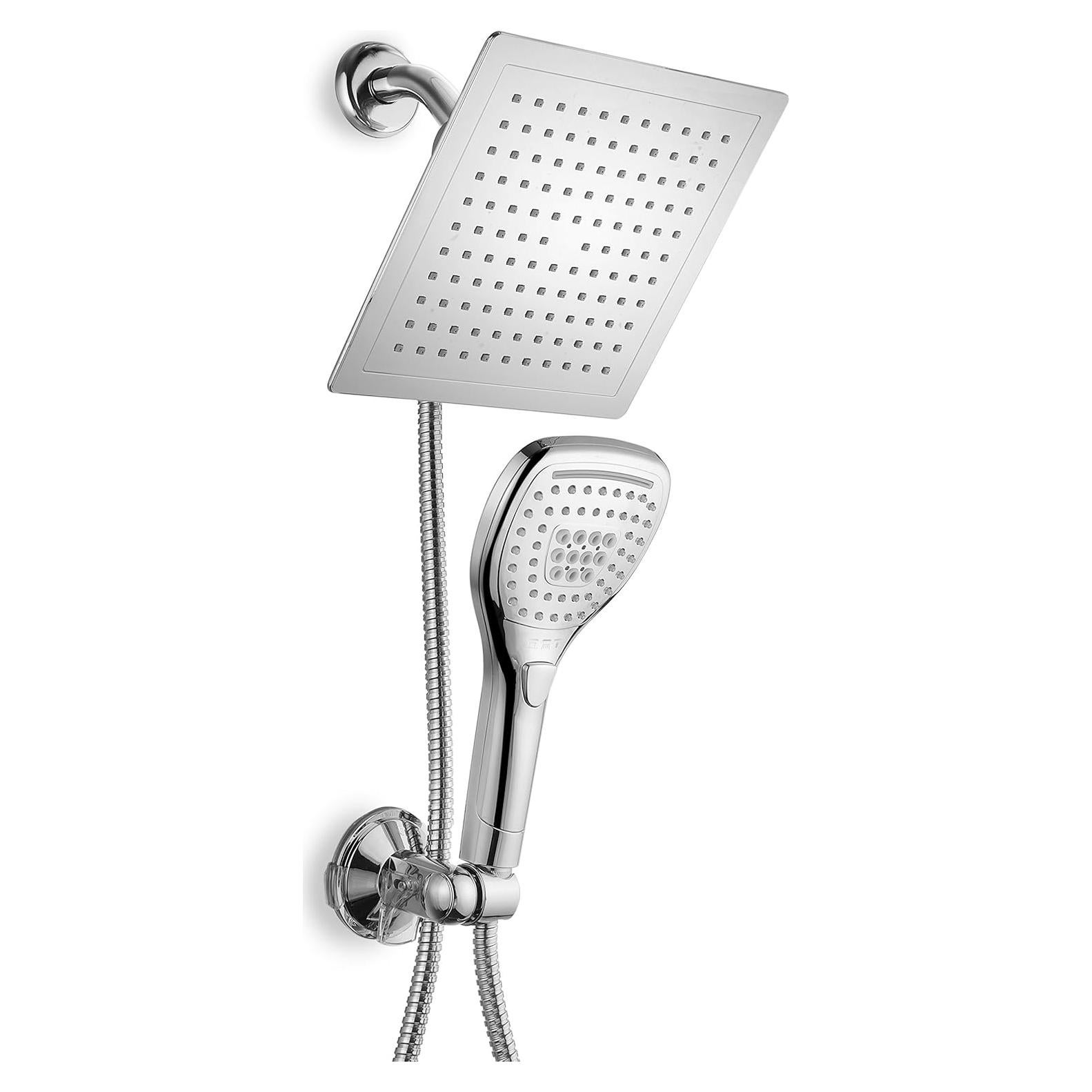 Cabezal de Ducha de Lluvia Dream Spa 9" Cromo Premium