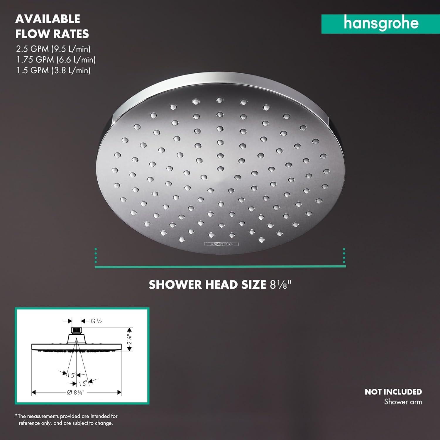 Cabezal de Ducha Hansgrohe Vernis Blend 20.57 cm Cromo