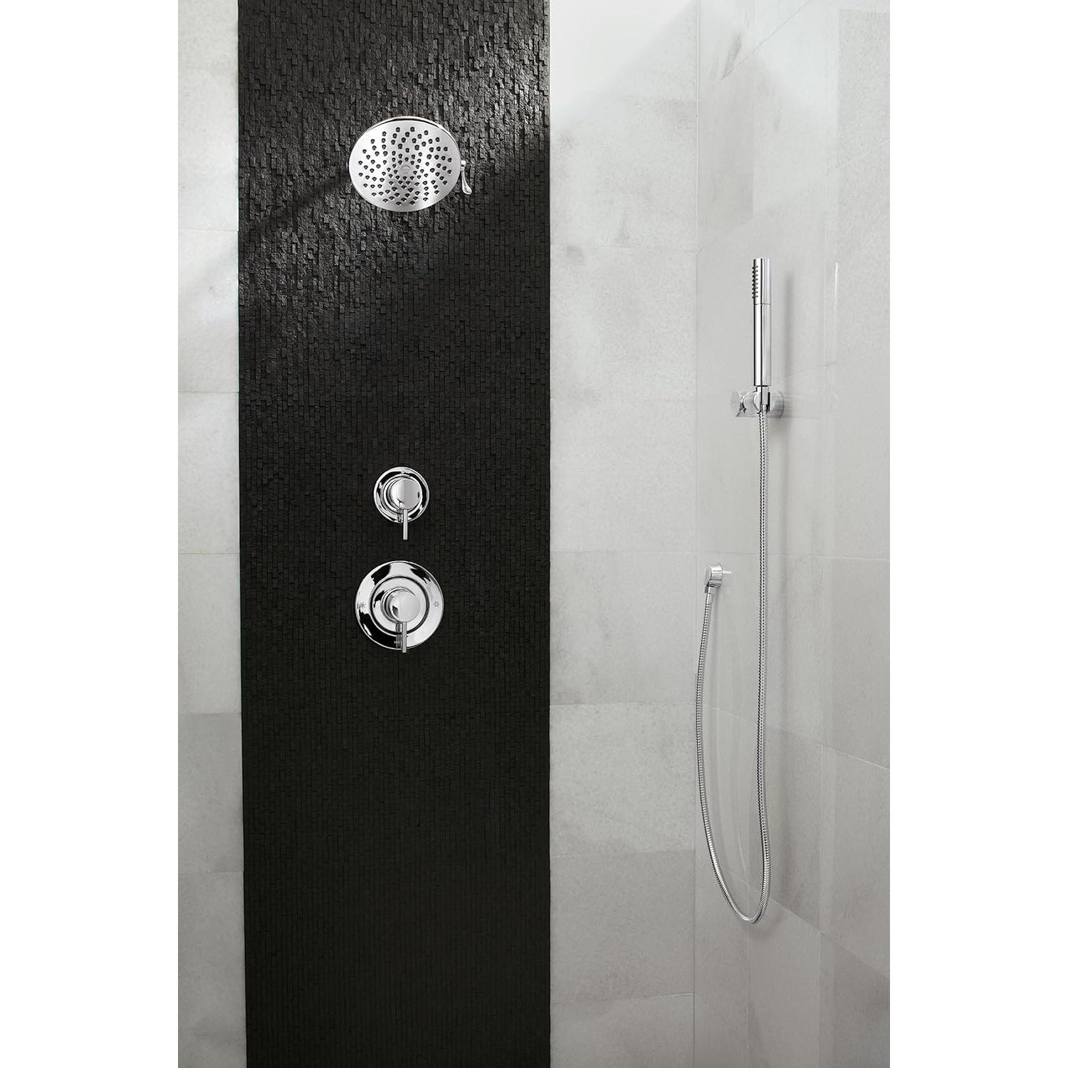 Cabezal de Ducha Moen Velocity Cromado 20 cm Alta Presión