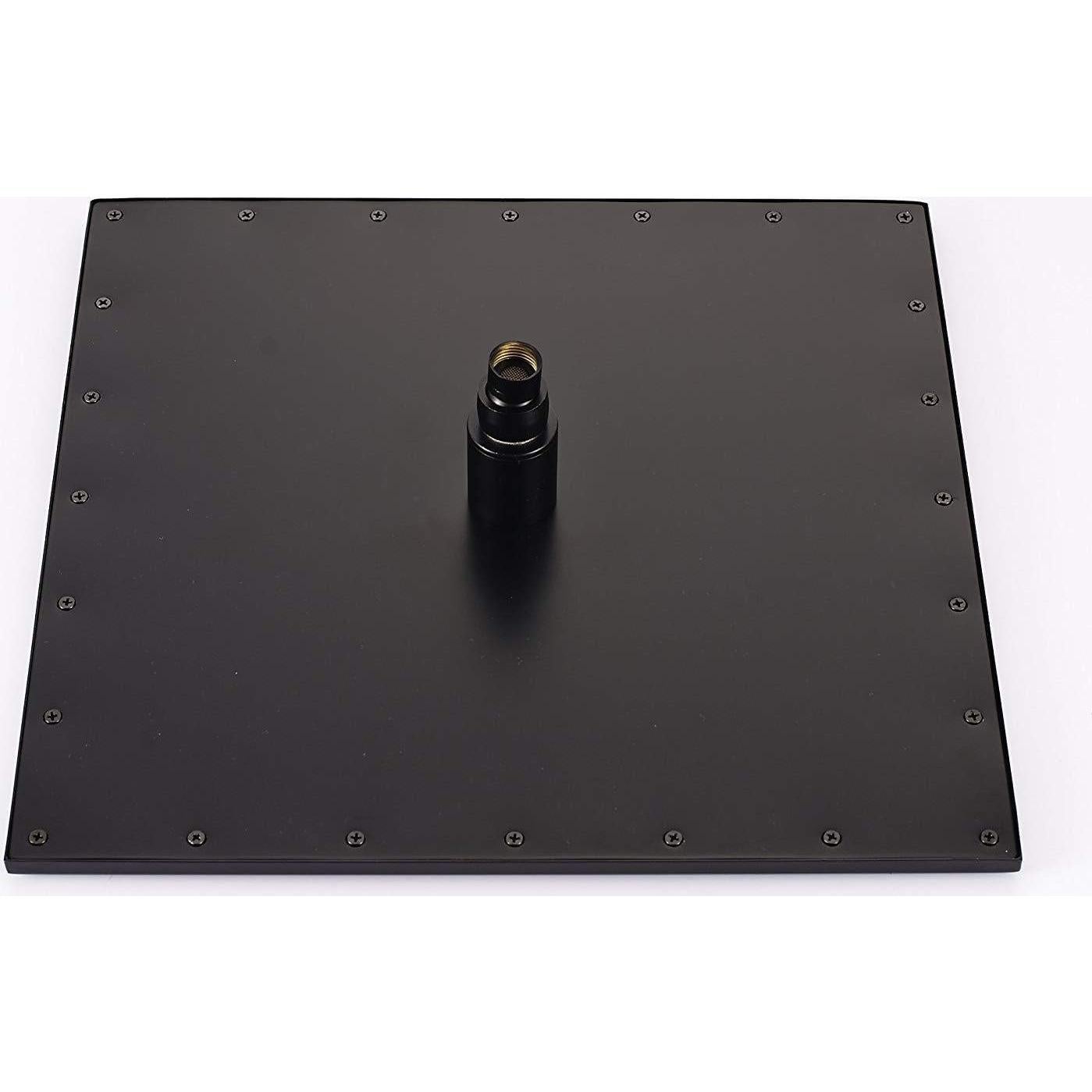 Cabezal de Ducha Cuadrado LED NeierThodore 40 CM Bronce