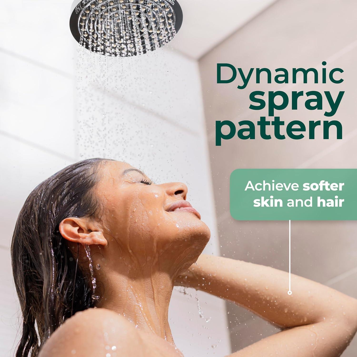 Cabezal de Ducha Ahorra Agua Winthorpe 6,81 L/min Cromo