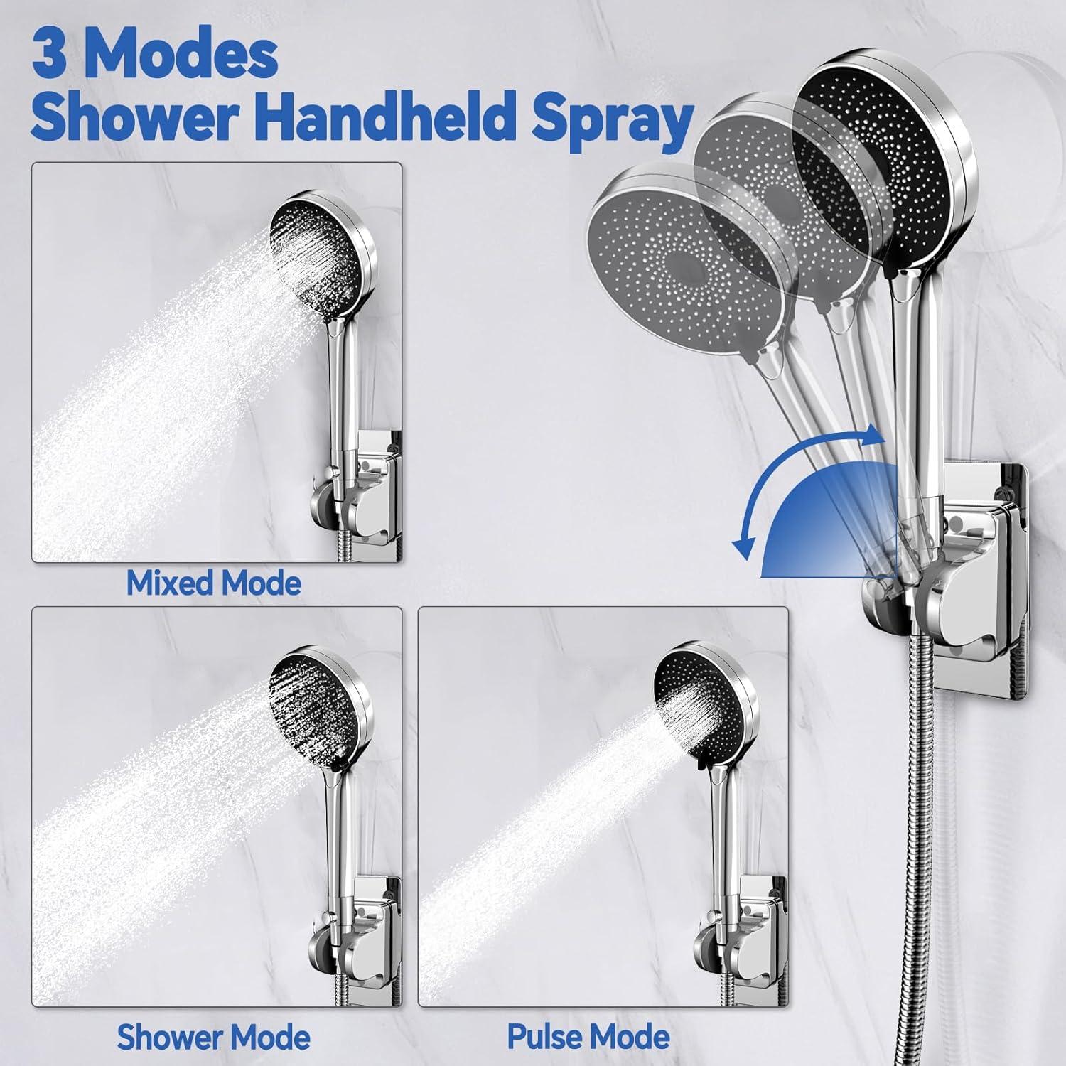 Cabezal de Ducha de Lluvia MINGOR-Style 33 cm Cromo