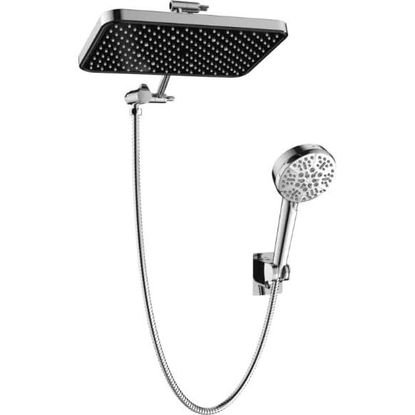 Cabezal de Ducha Filtrado BSTGZLUXU 14" con Manguera 70"