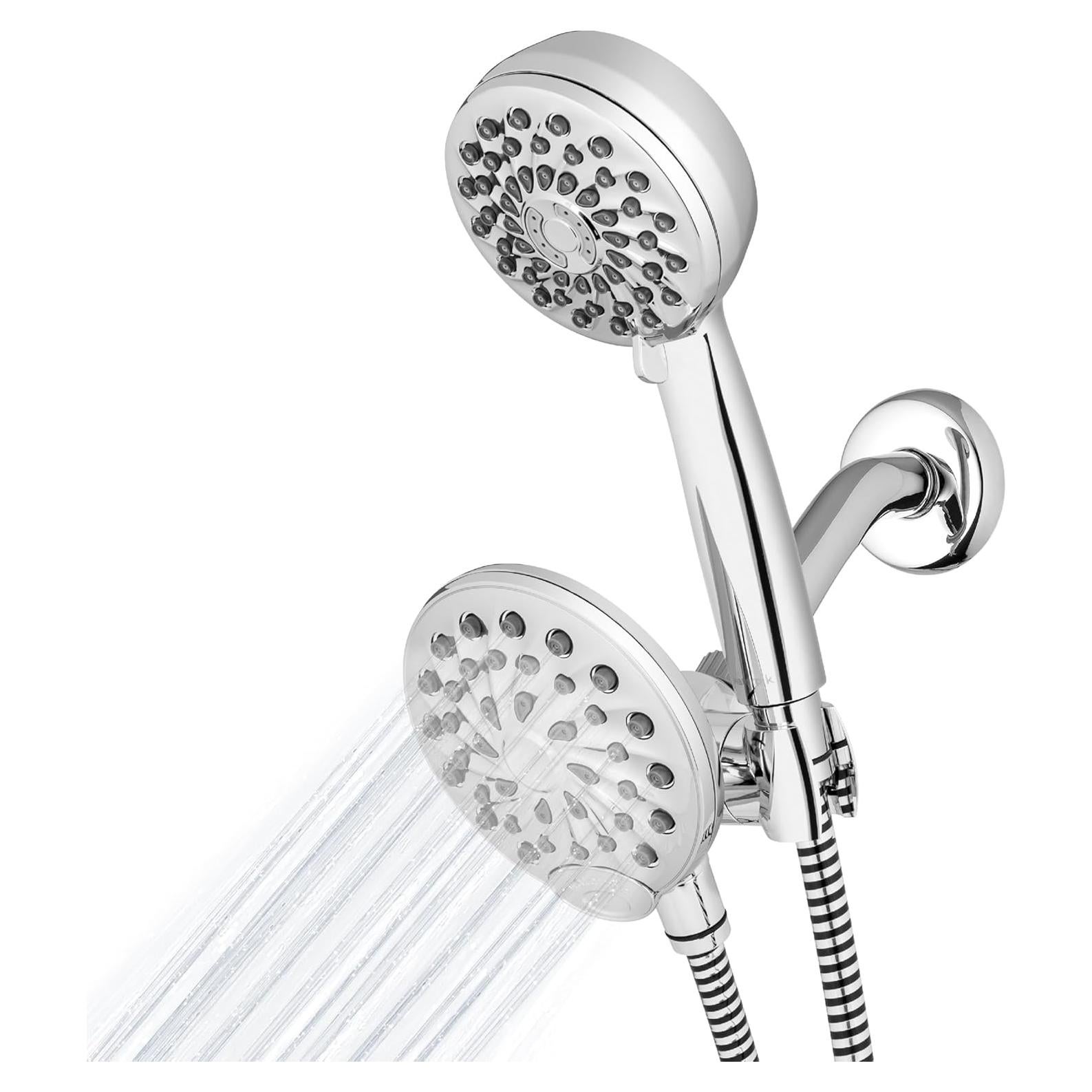 Sistema de Ducha Doble Waterpik XPB-133E 8 Modos Cromo