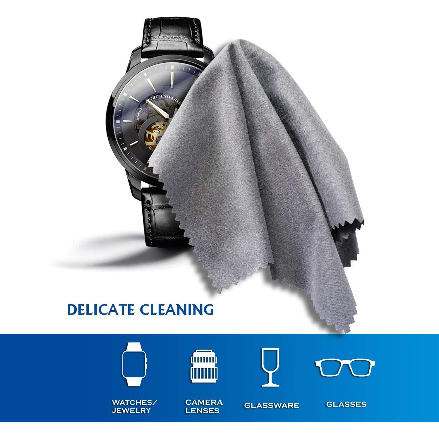 Paño de limpieza AAwipes 30 microfibra 15x18 cm 10 blancos 20 grises