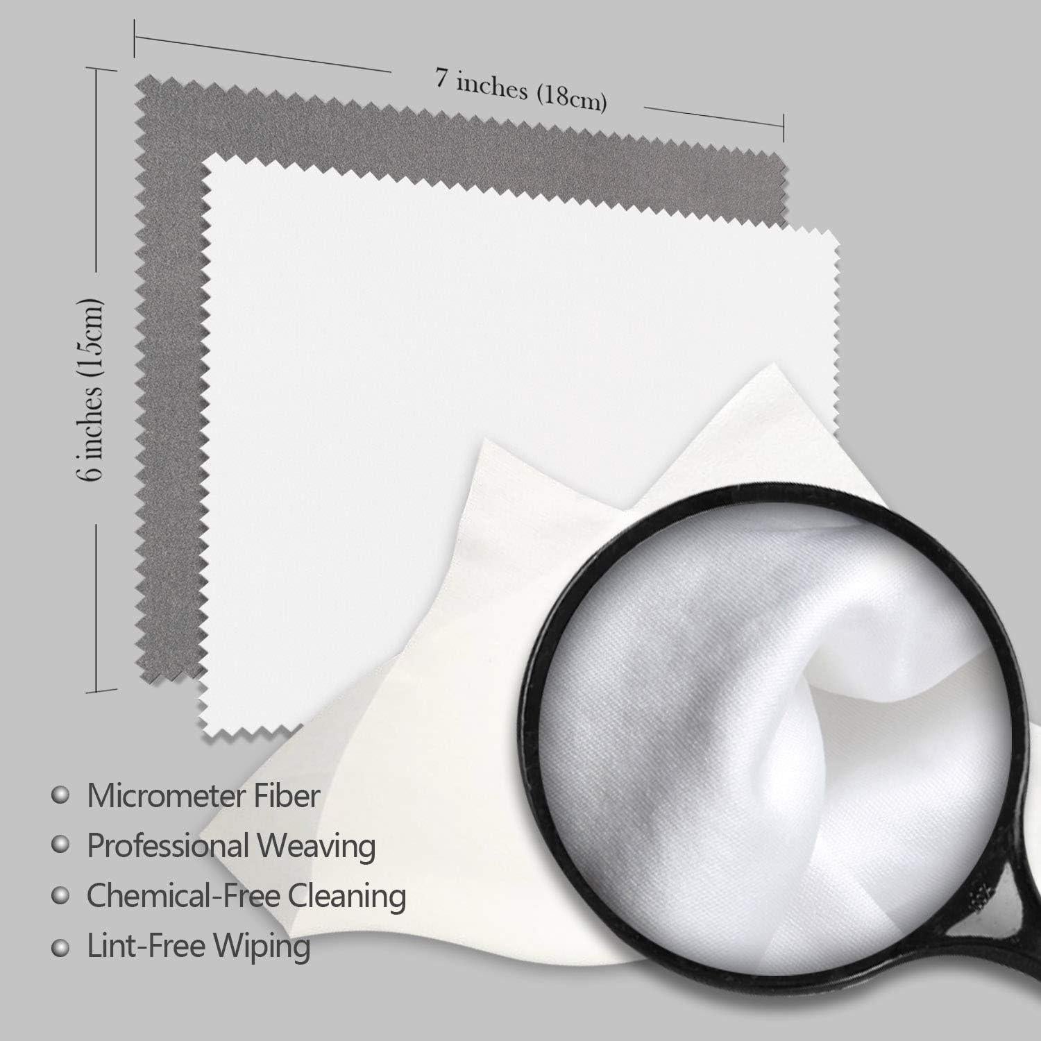 Paño de limpieza AAwipes 30 microfibra 15x18 cm 10 blancos 20 grises