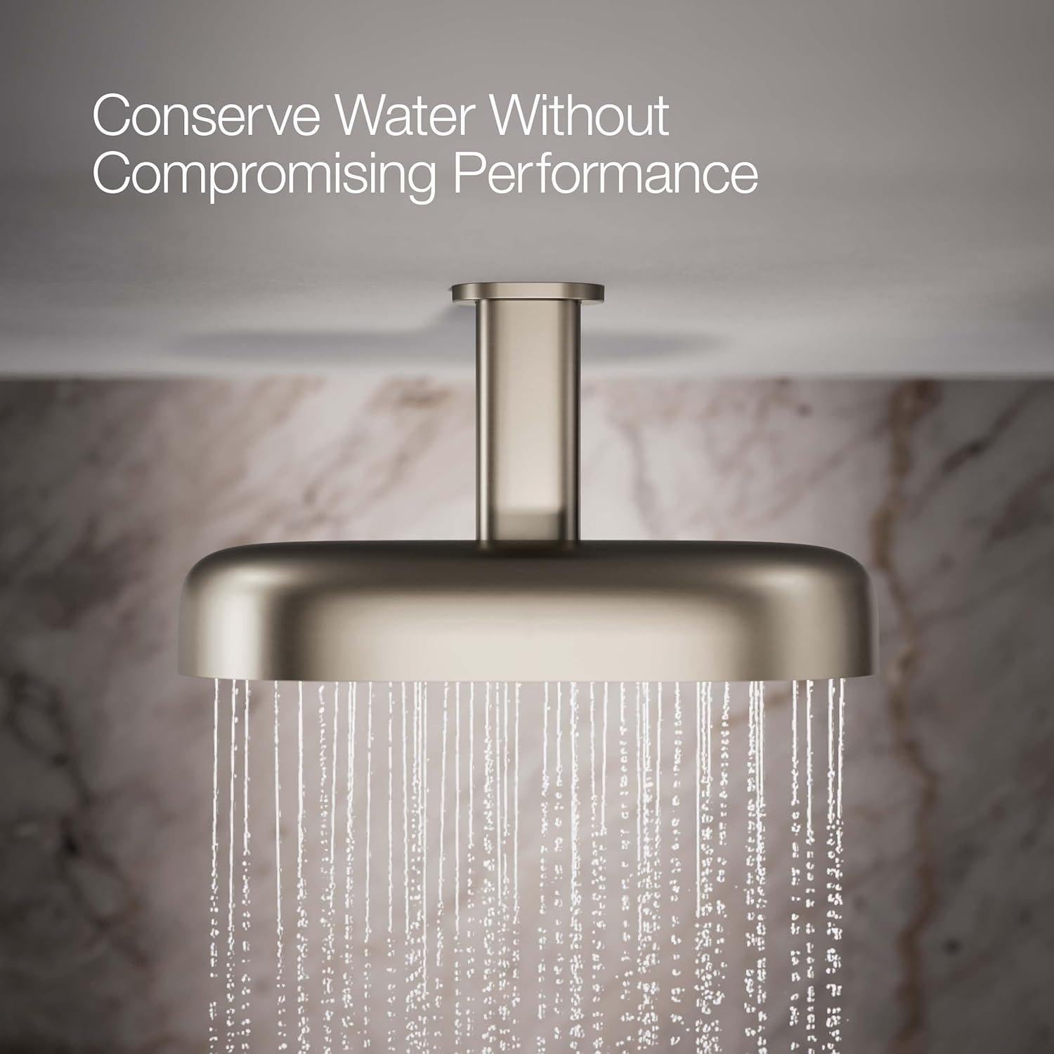 Cabezal de Ducha Kohler 26295-G-BN 35.6 cm Lluvia 1.75 GPM