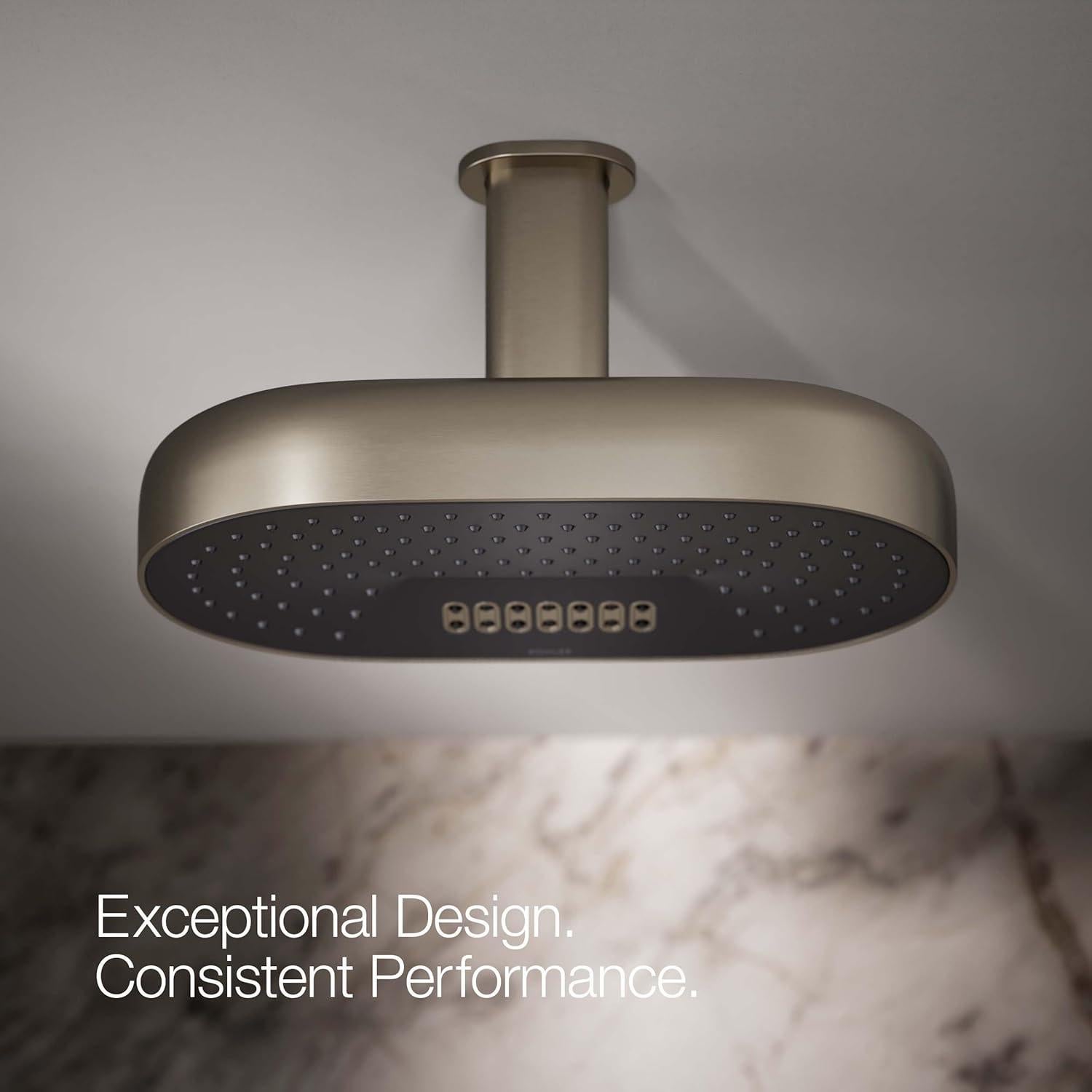 Cabezal de Ducha Kohler 26295-G-BN 35.6 cm Lluvia 1.75 GPM