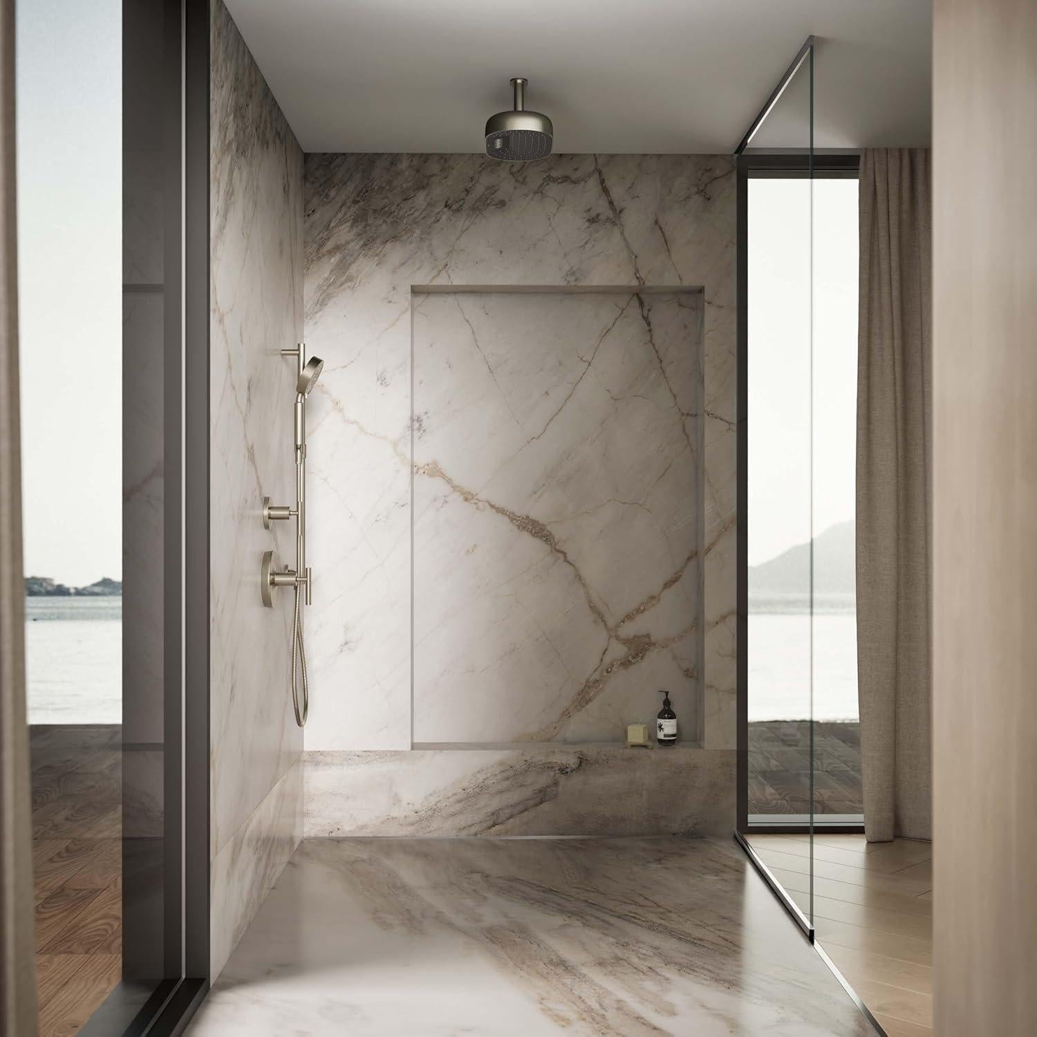 Cabezal de Ducha Kohler 26295-G-BN 35.6 cm Lluvia 1.75 GPM