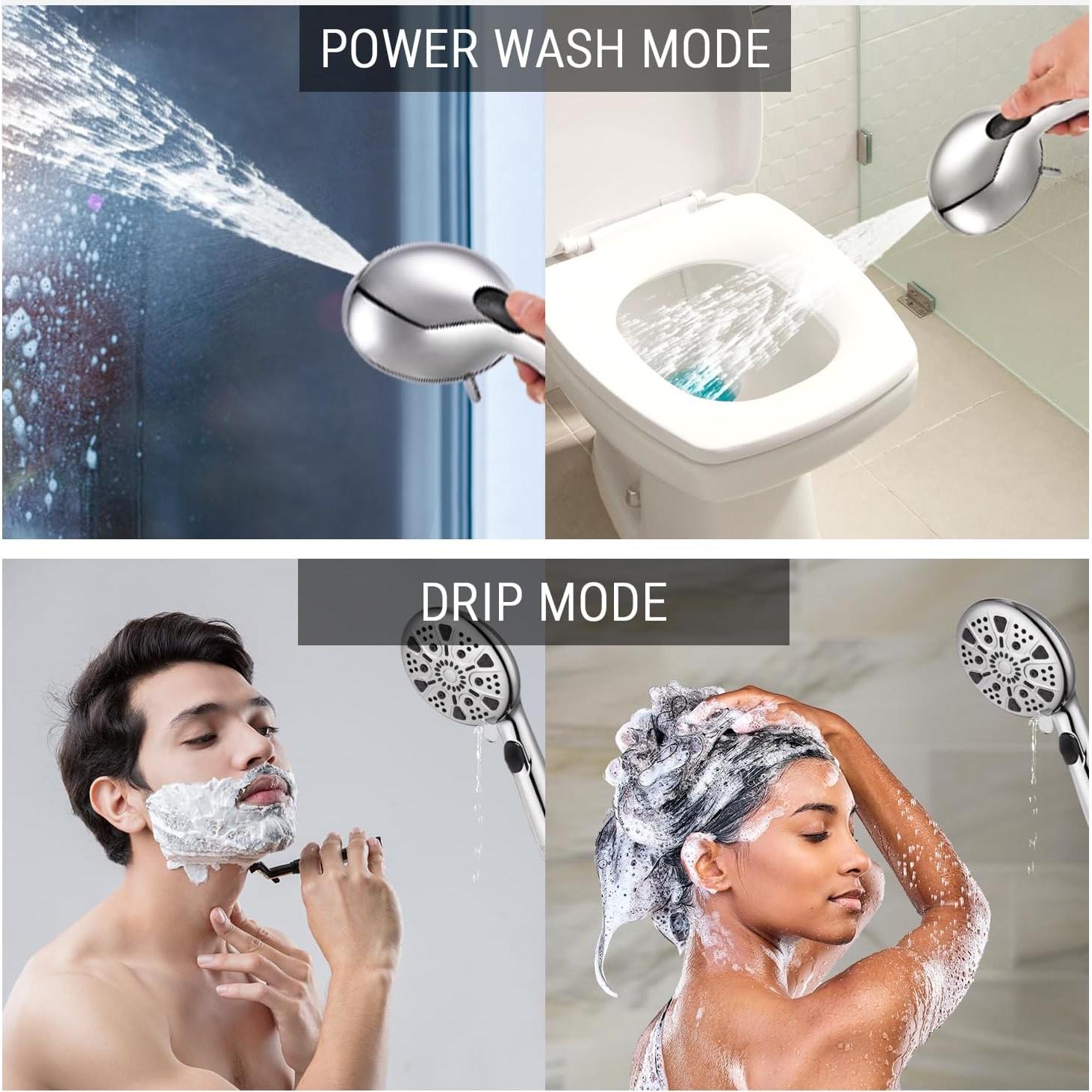 Cabezal de Ducha de Lluvia 30.48 cm G-Promise con 9 Funciones