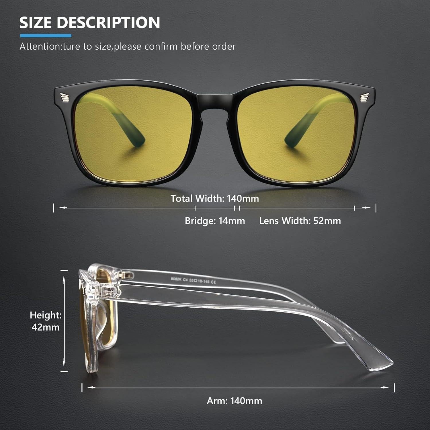 Gafas de Luz Azul LIVHO - Protección UV400 y Comodidad