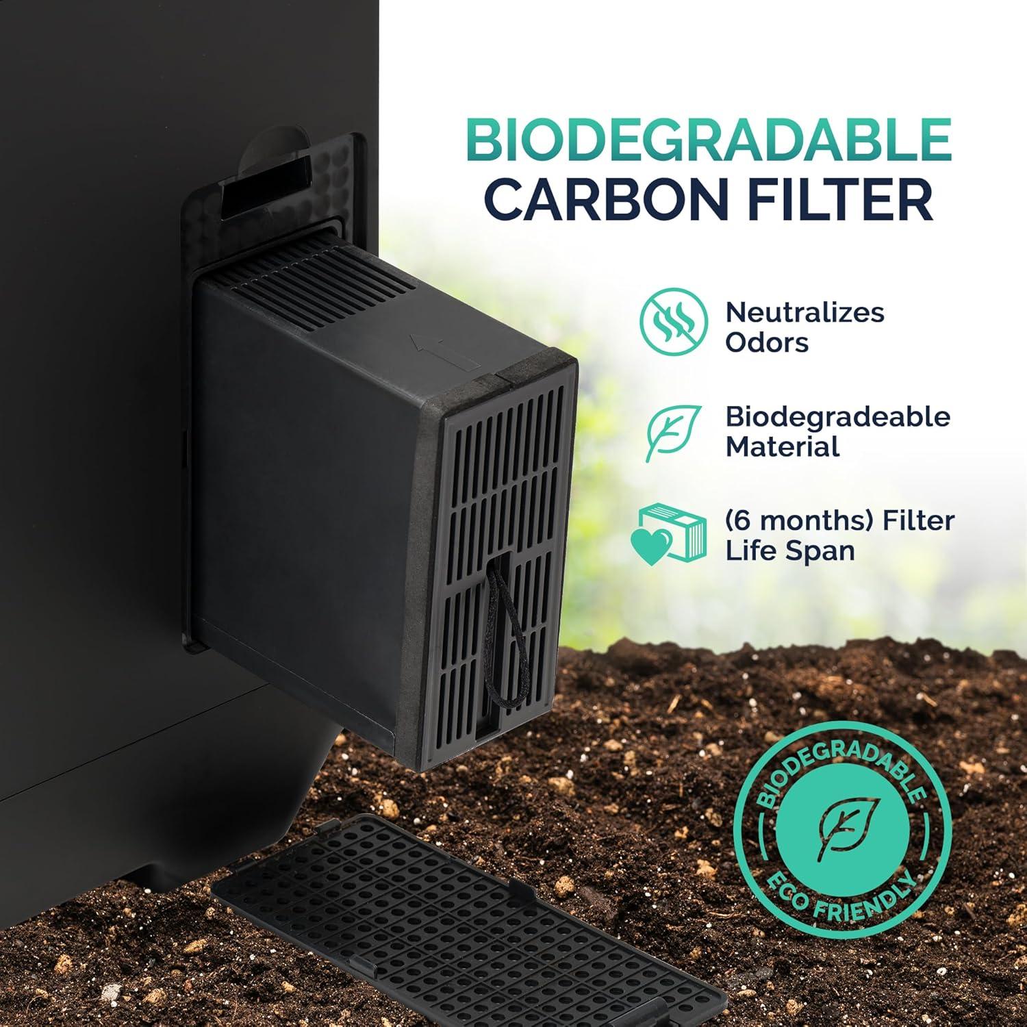 Composter Eléctrico de Cocina Luma 2.5L Sin Olores