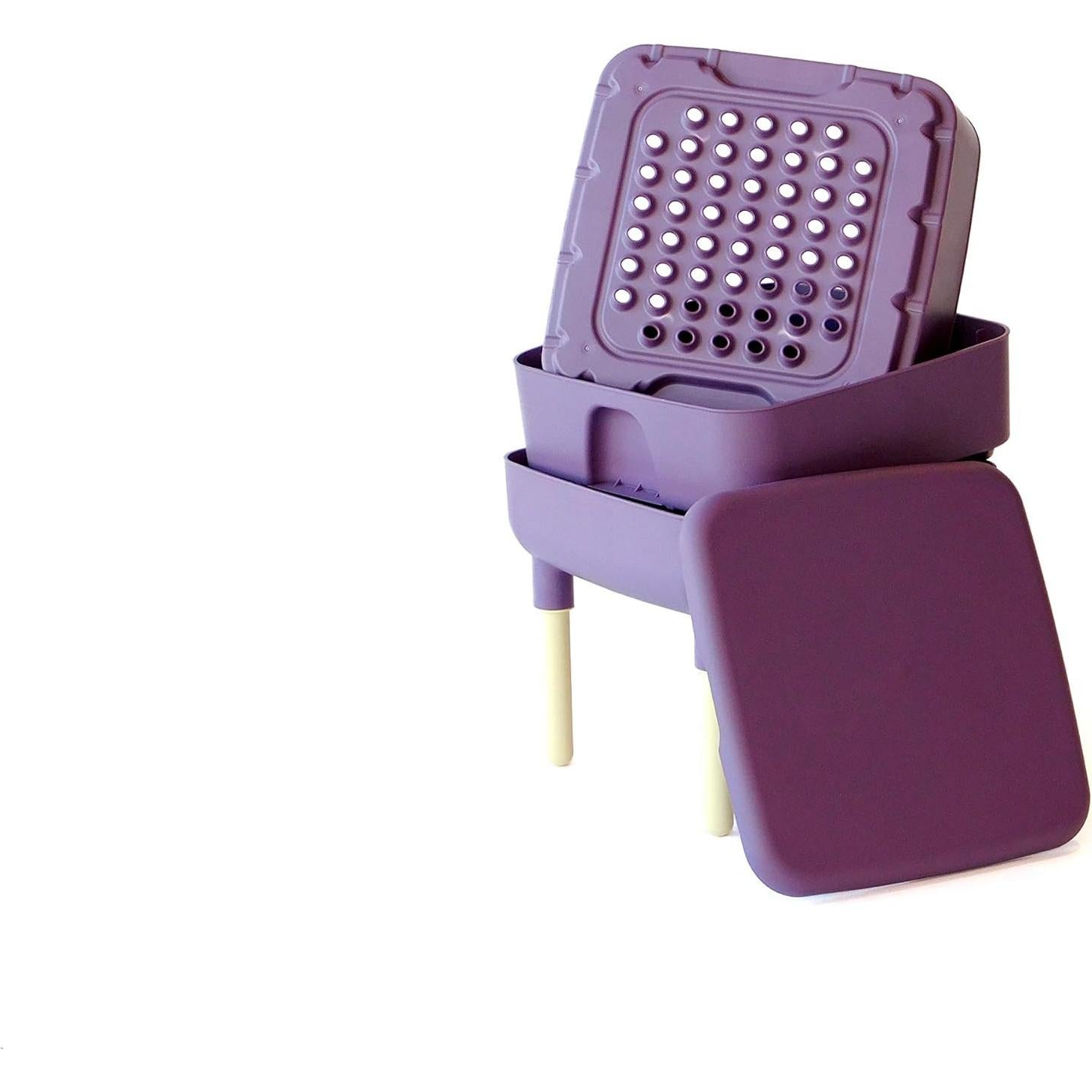 Vermicompostor FCMP Outdoor 2 Bandejas Ciruela 30L