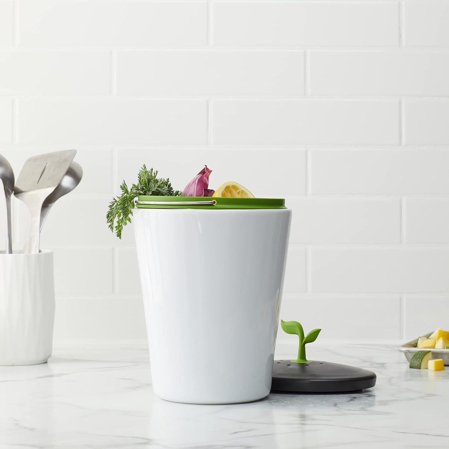 Contenedor de Compostaje Chef'n EcoCrock 3 Litros Cerámica