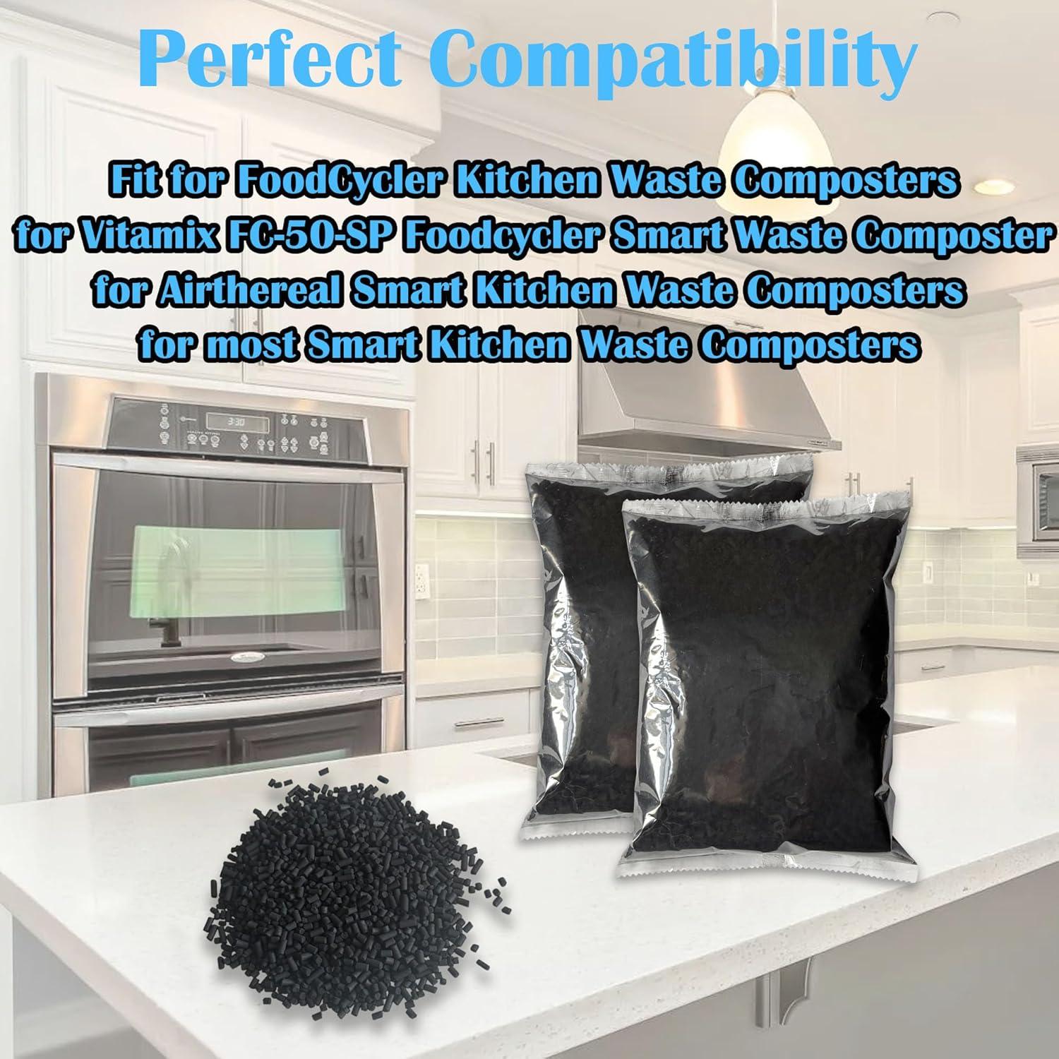 Recarga Filtro Carbón Activado FoodCycler Eco 5 0,68 kg