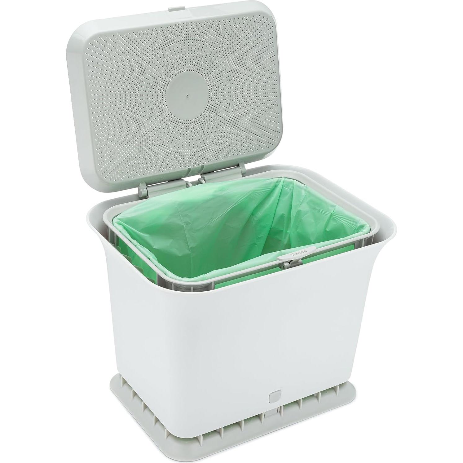 Contenedor de Compostaje Full Circle 5.68L Gris Sin Olores