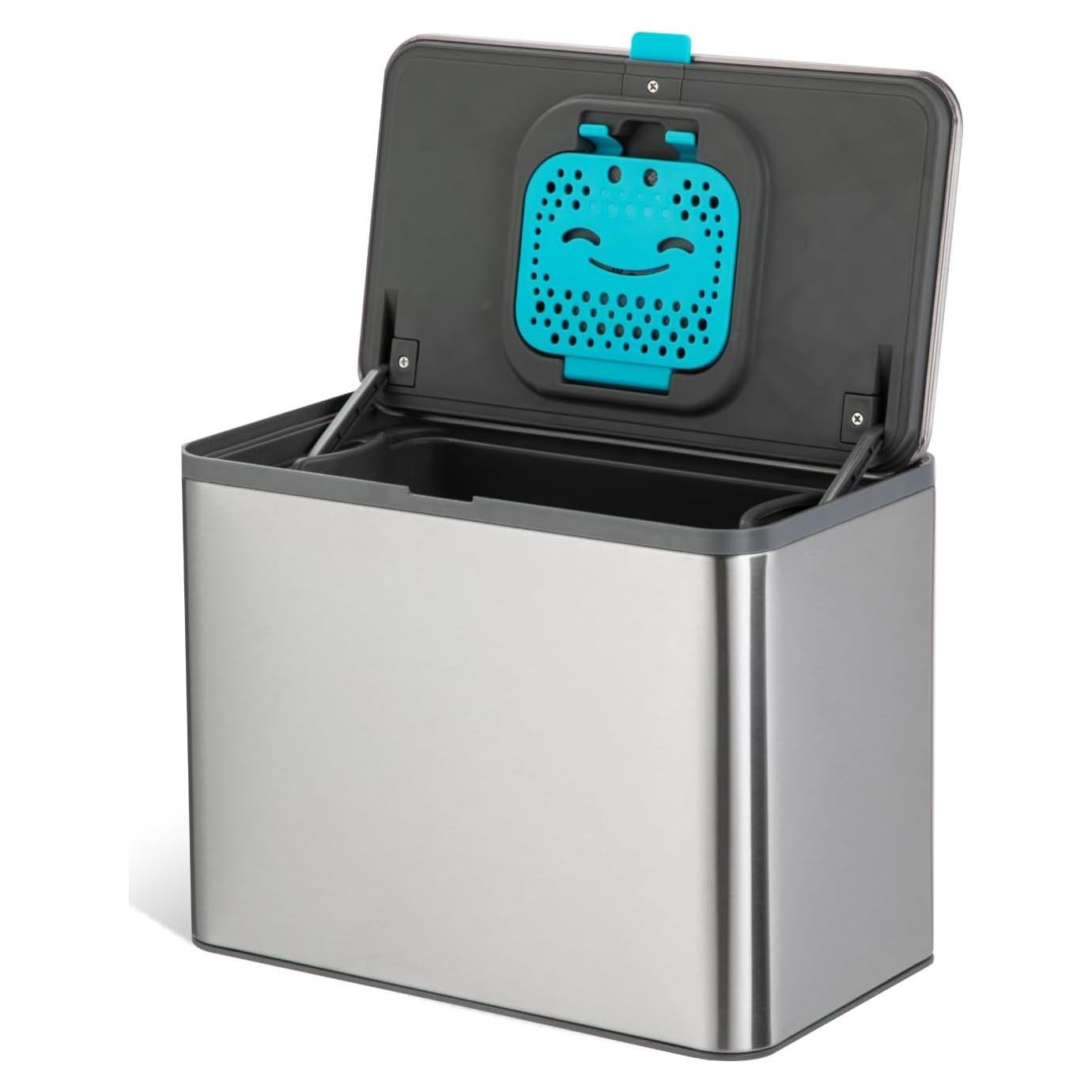 Contenedor de Compostaje Home Zone Living 5L Acero Inoxidable